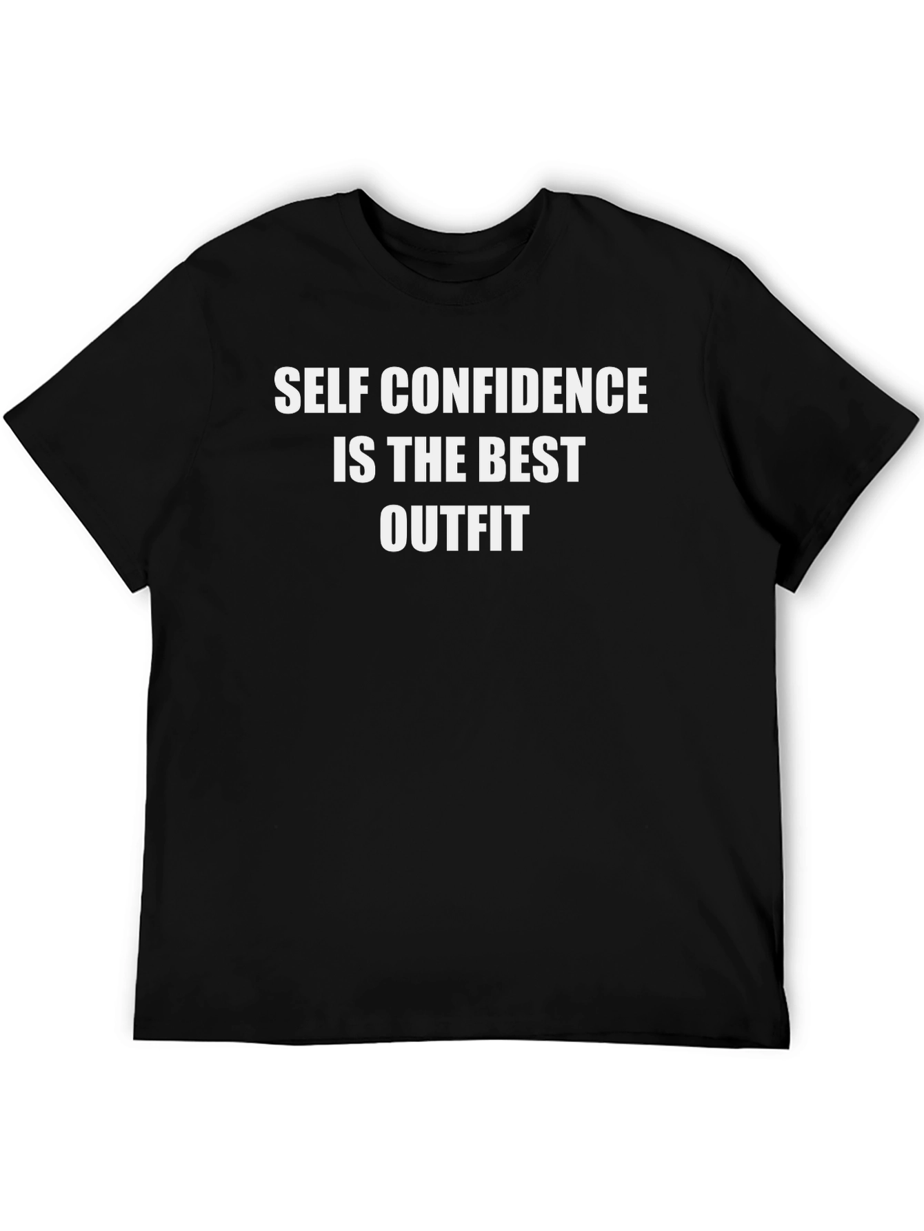 Self Confidence Graphic T-Shirt - Stylish Comfort