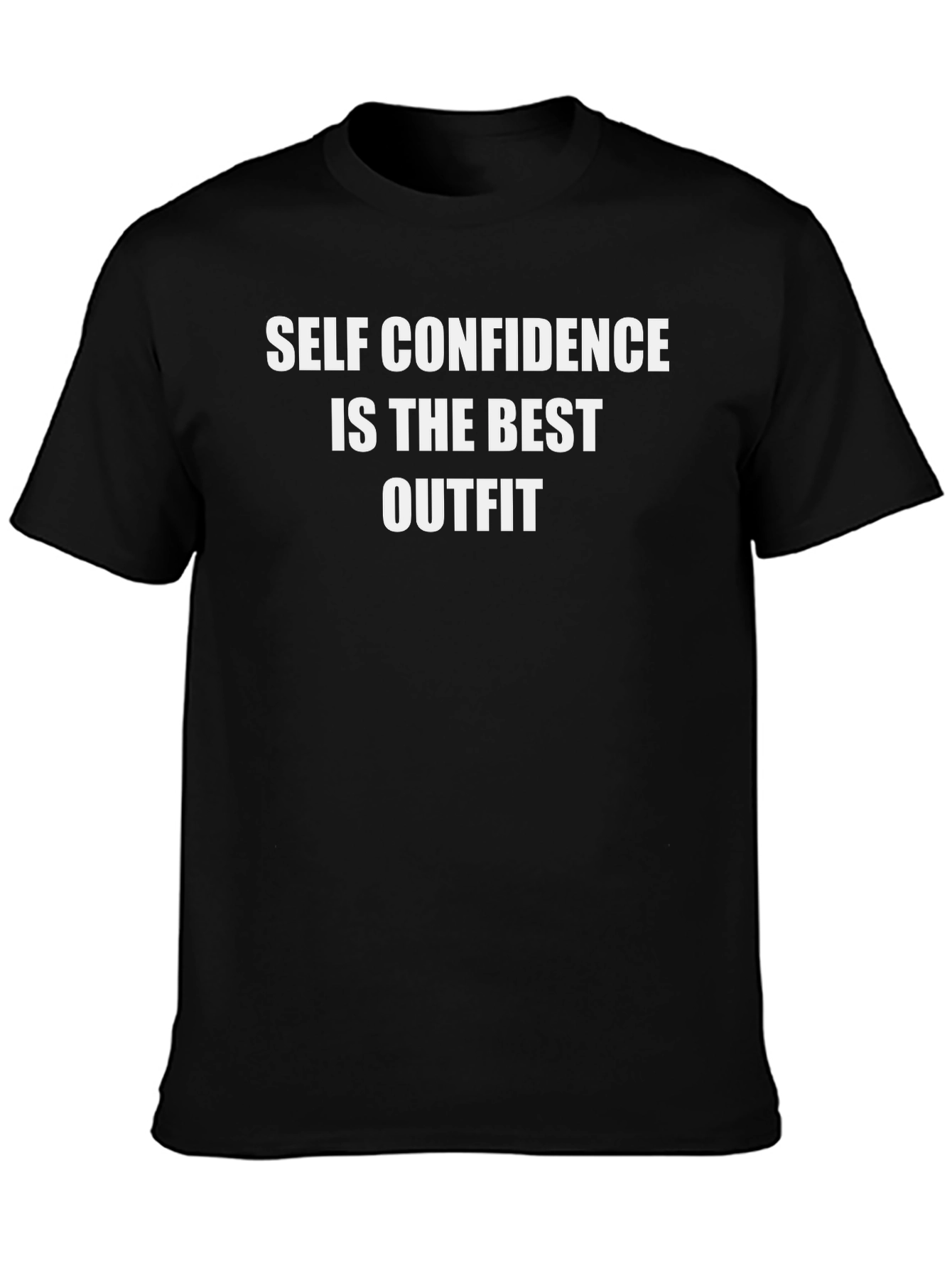 Self Confidence Graphic T-Shirt - Stylish Comfort
