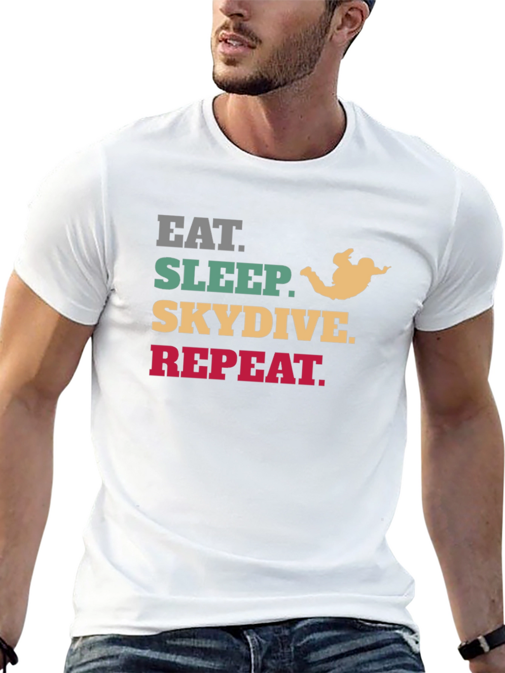 Eat Sleep Skydive Repeat T-Shirt