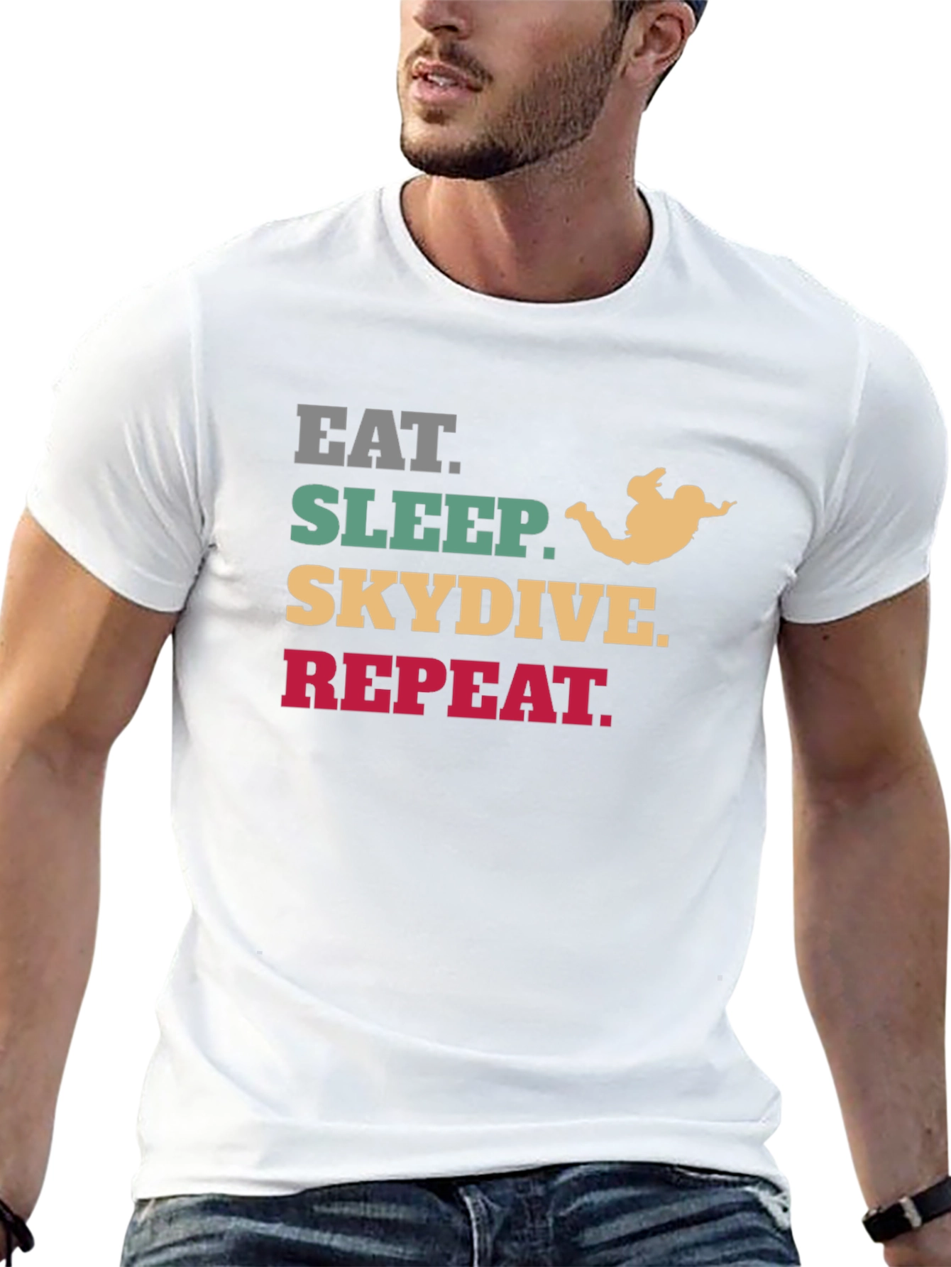 Eat Sleep Skydive Repeat T-Shirt