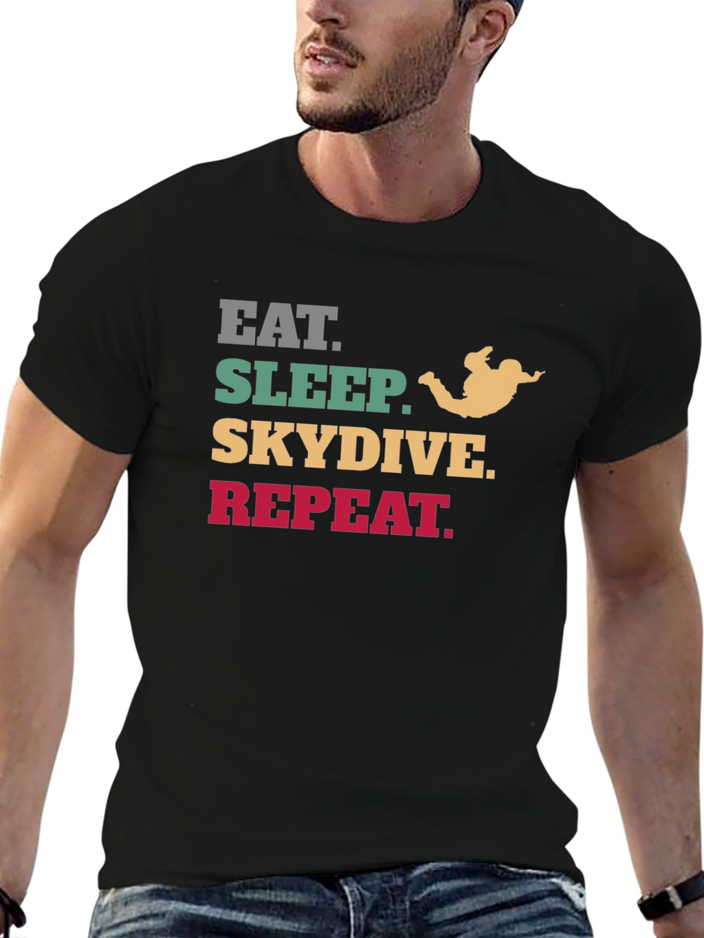 Eat Sleep Skydive Repeat T-Shirt