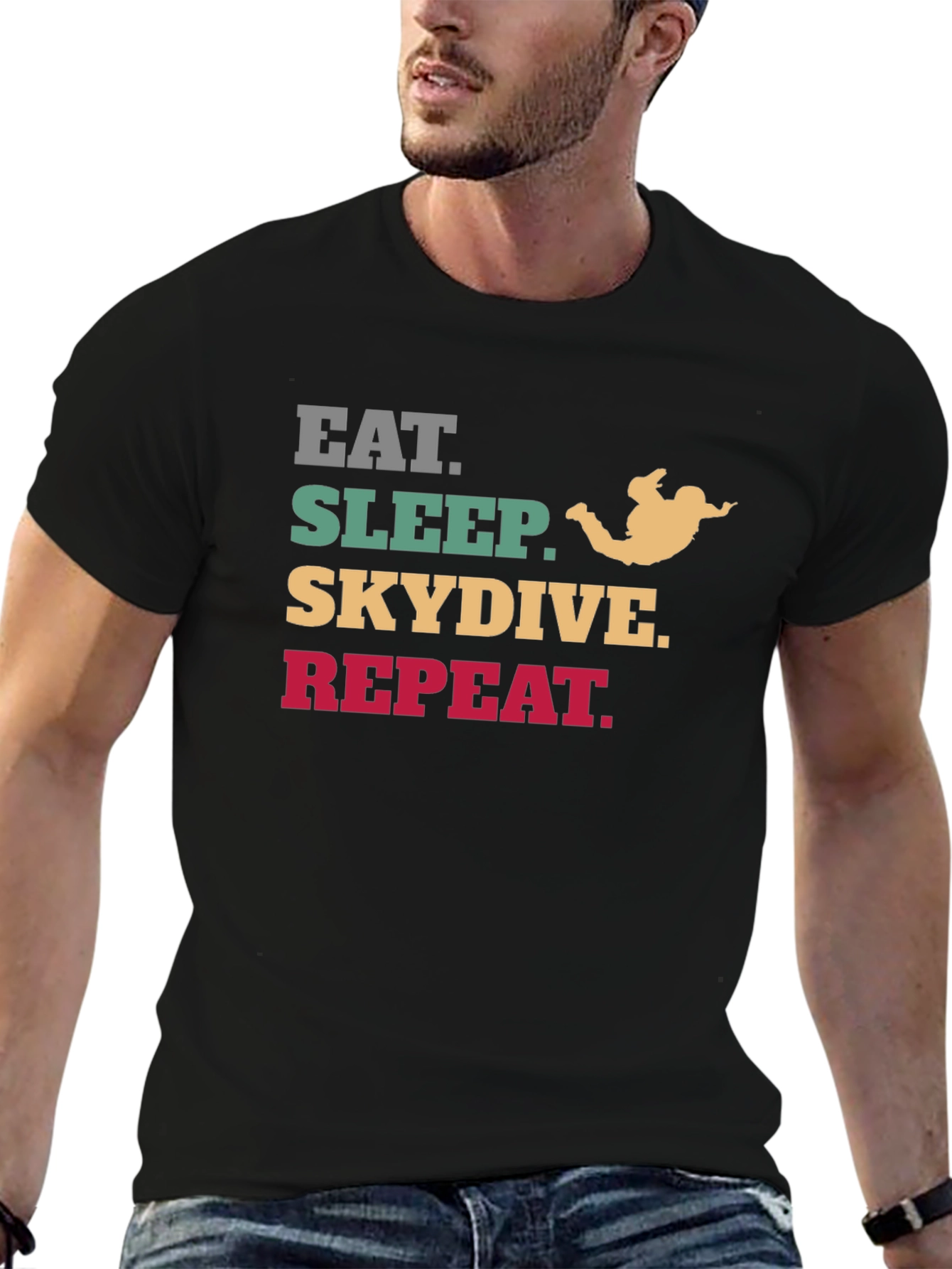 Eat Sleep Skydive Repeat T-Shirt
