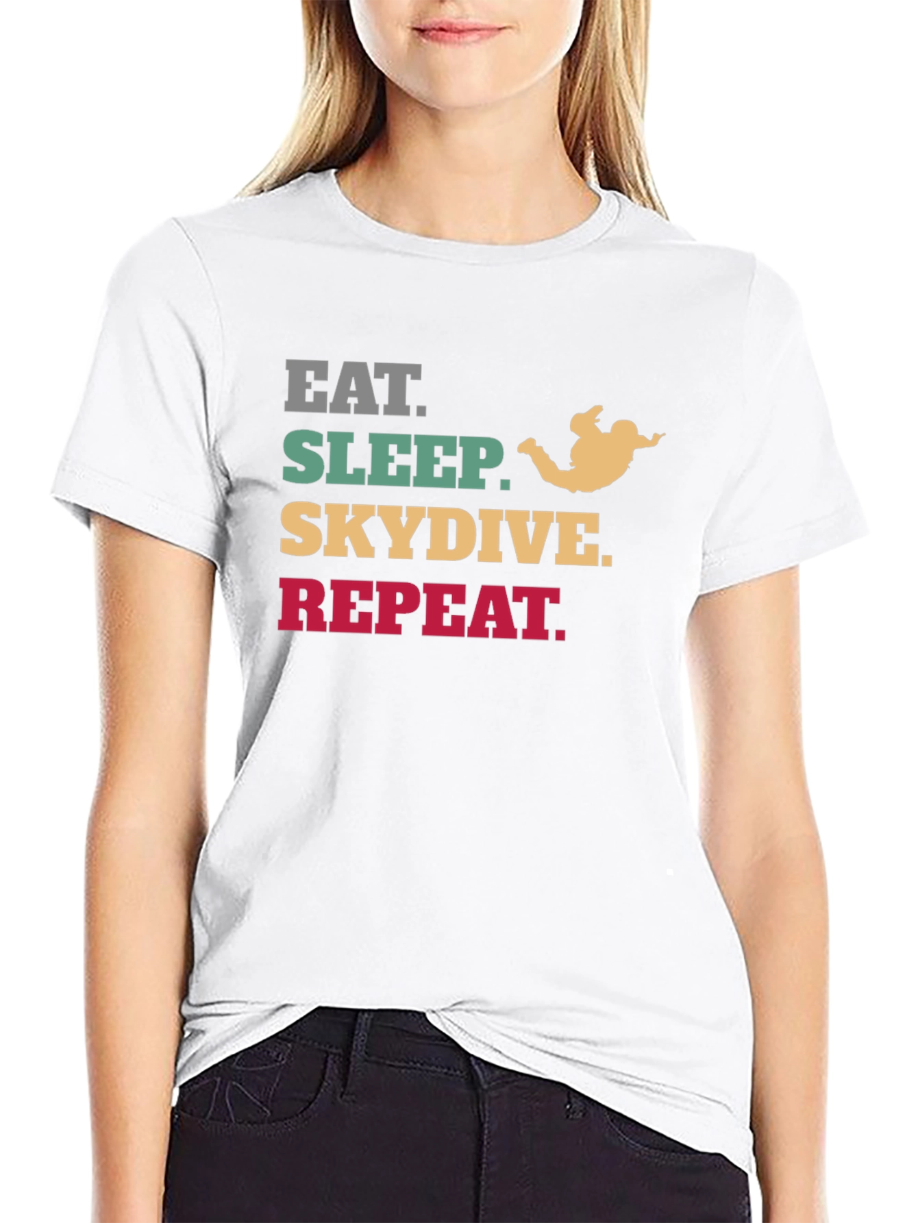 Eat Sleep Skydive Repeat T-Shirt