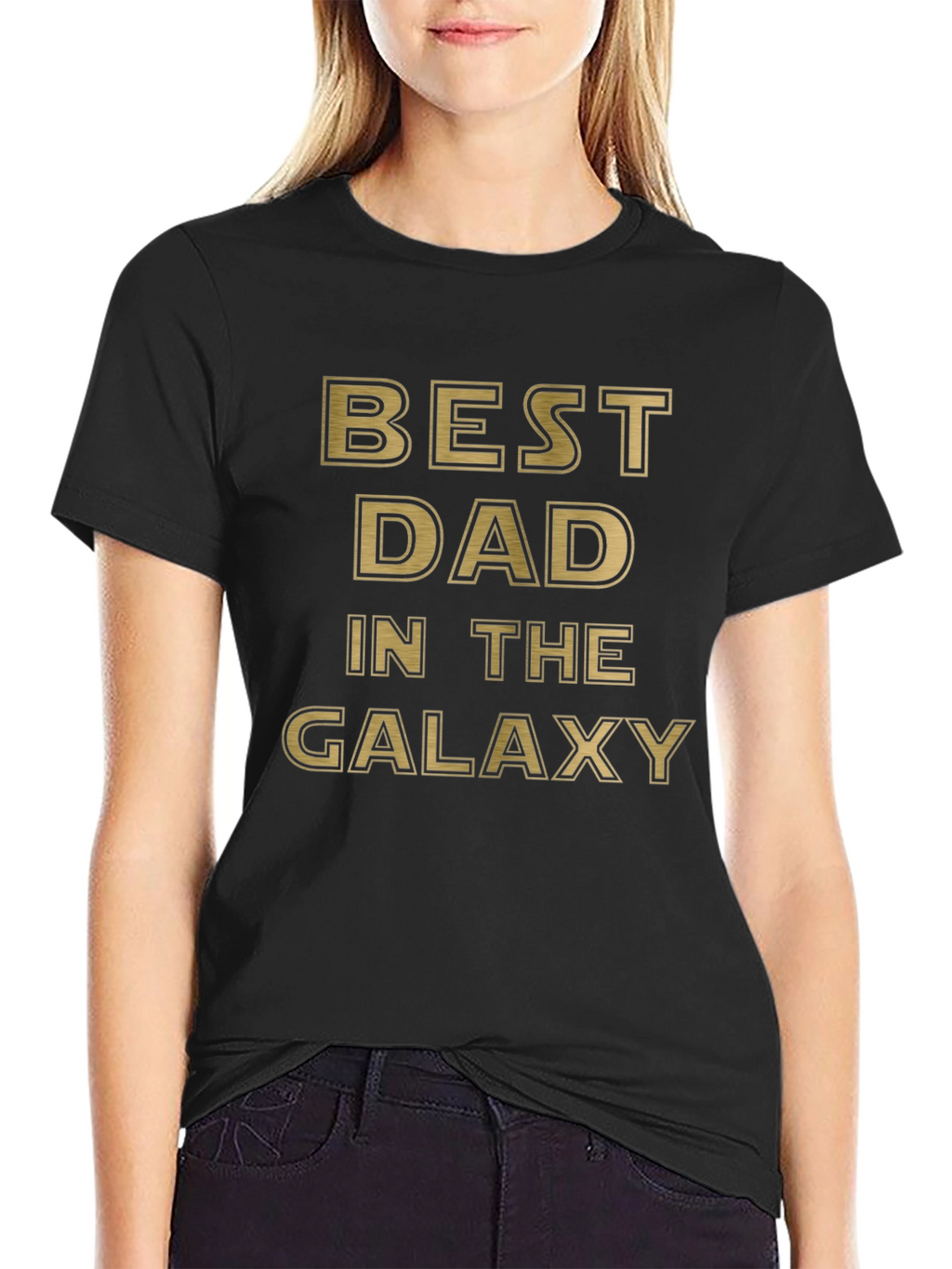 Best Dad In The Galaxy Novelty T-Shirt