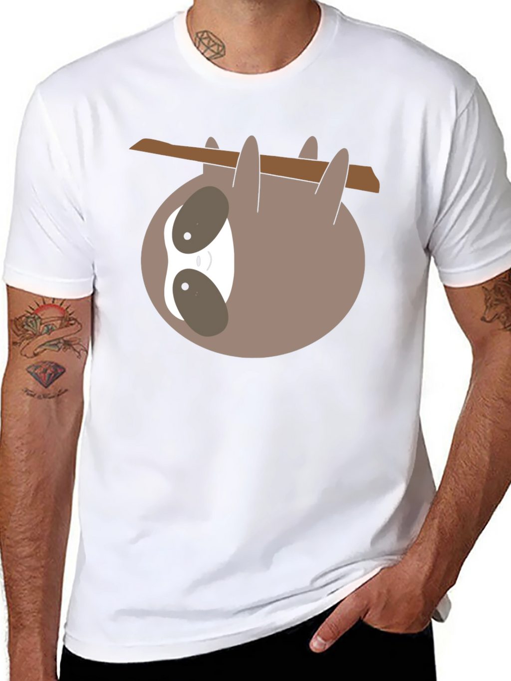 Sloth Hangin Around T-Shirt