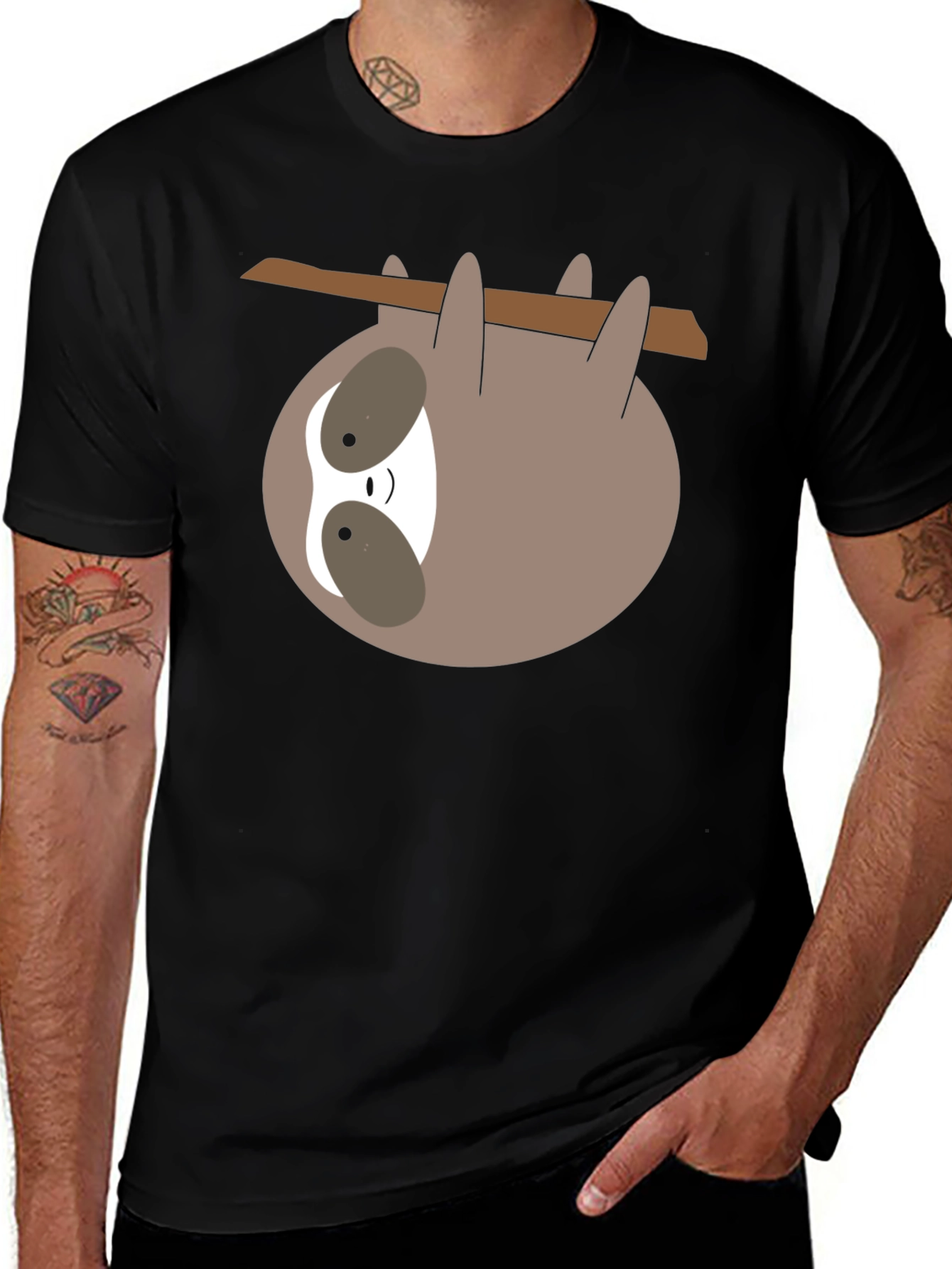 Sloth Hangin Around T-Shirt