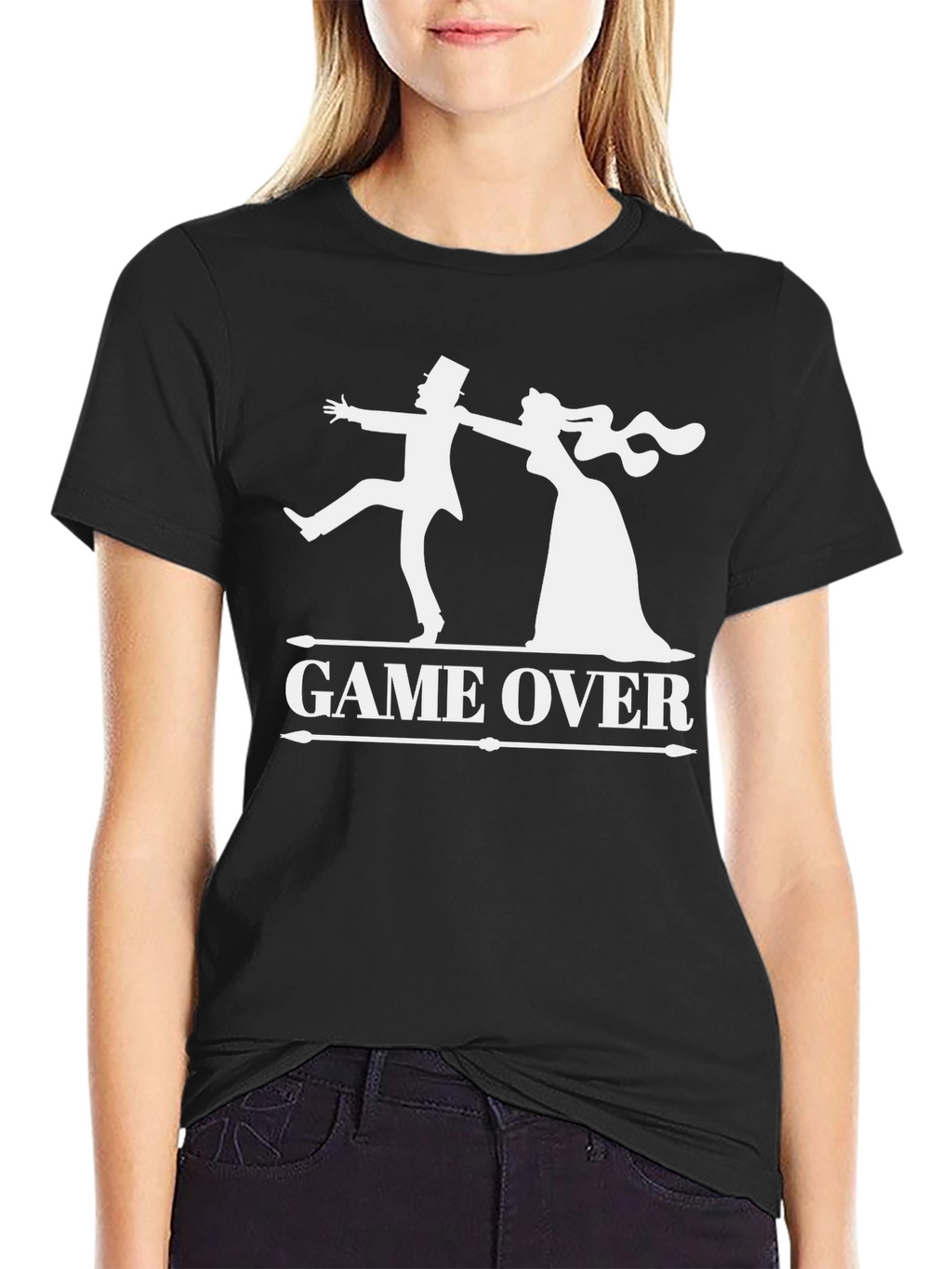 Game Over Wedding Humor T-Shirt