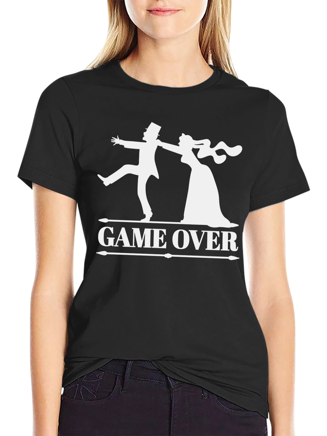 Game Over Wedding Humor T-Shirt