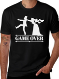 Game Over Wedding Humor T-Shirt
