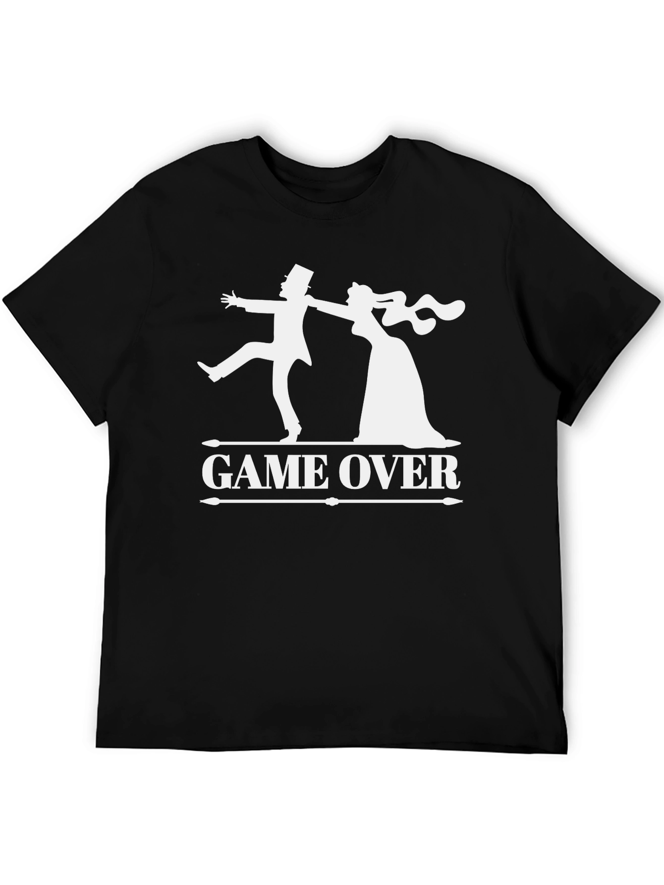 Game Over Wedding Humor T-Shirt