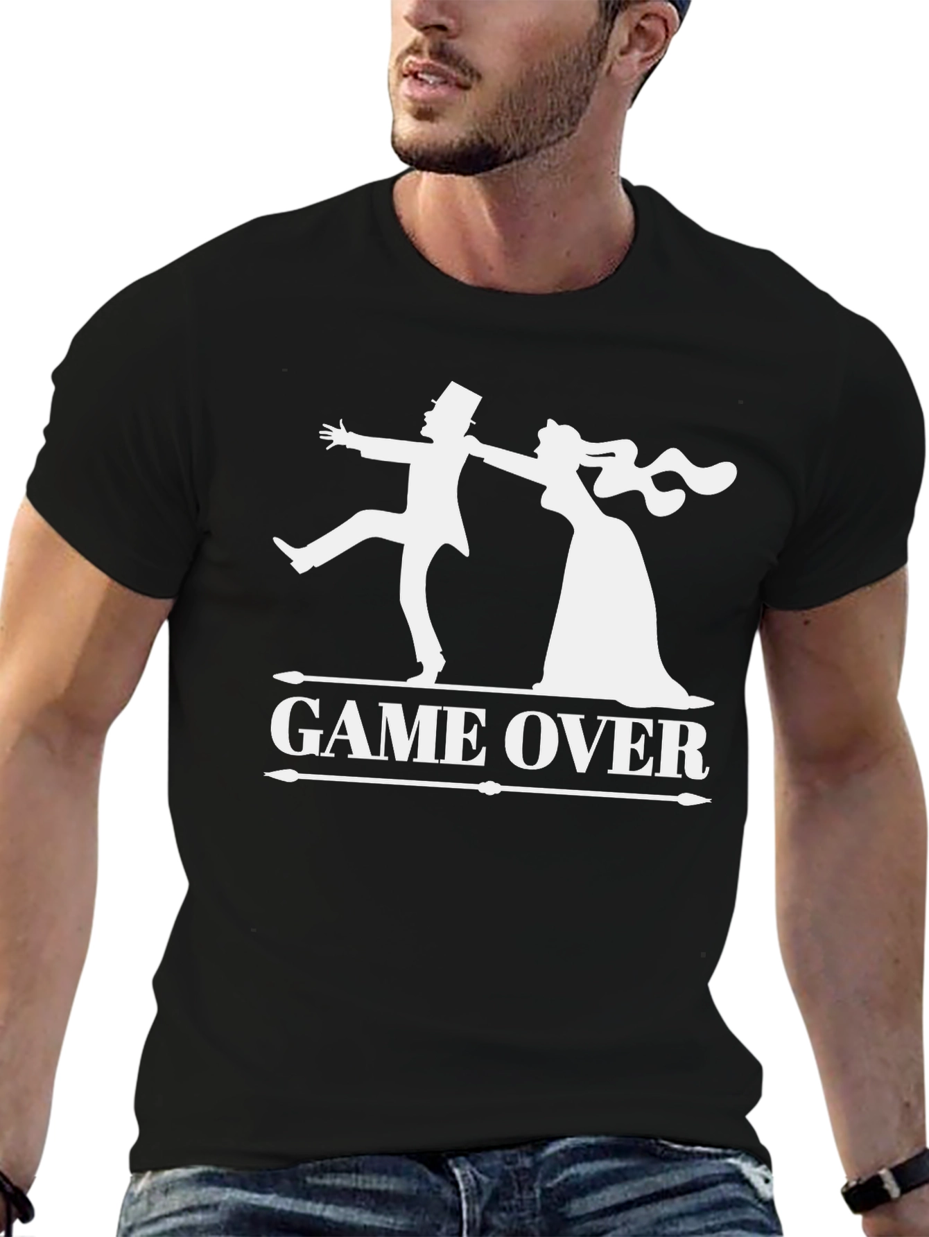 Game Over Wedding Humor T-Shirt