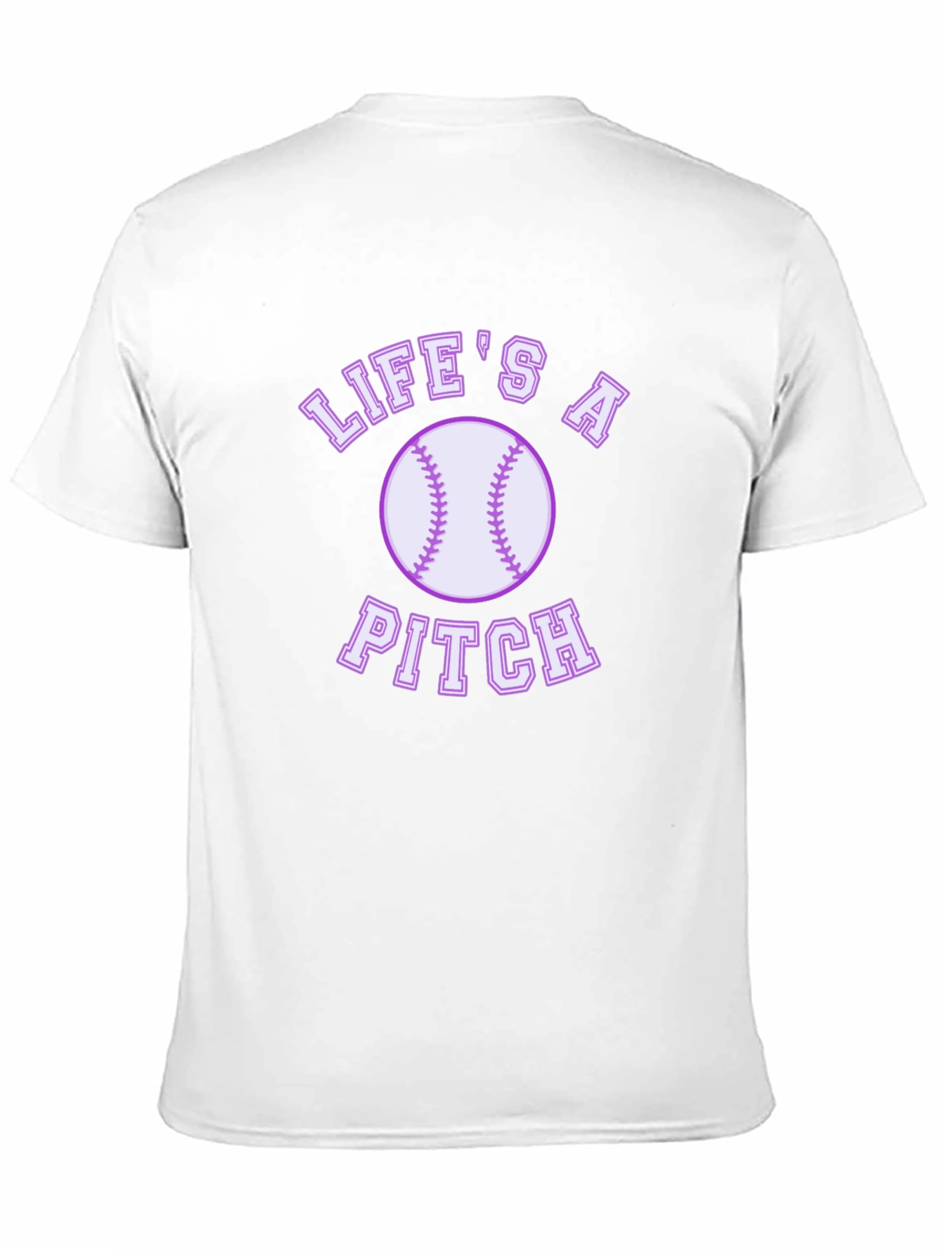 Lifes A Pitch T-Shirt Baseball Tee