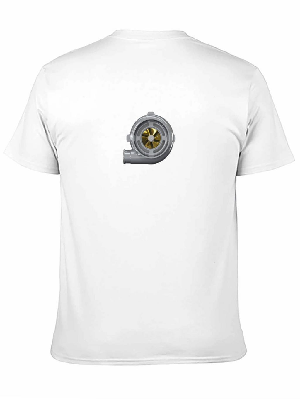 Turbocharged Style: Black Graphic Tee for Car Enthusiasts