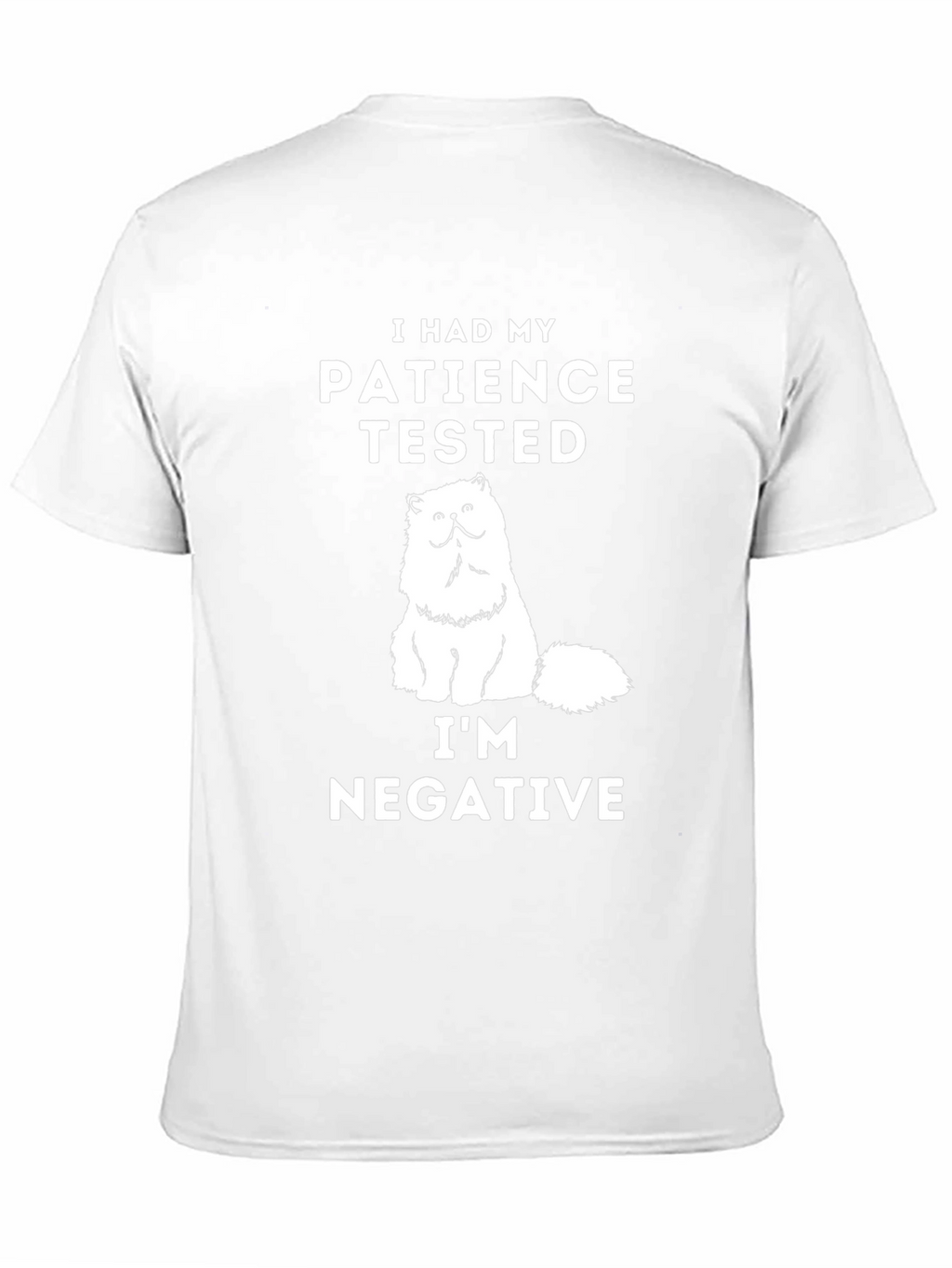 Patience Tested Cat Graphic T-Shirt