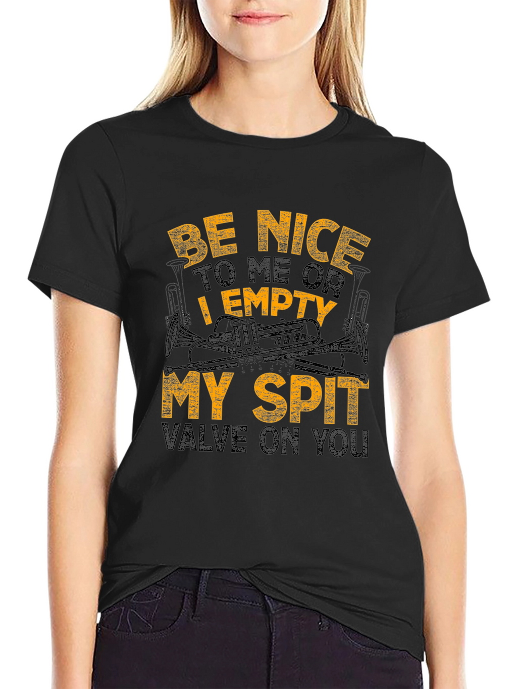 Be Nice Trumpet T-Shirt