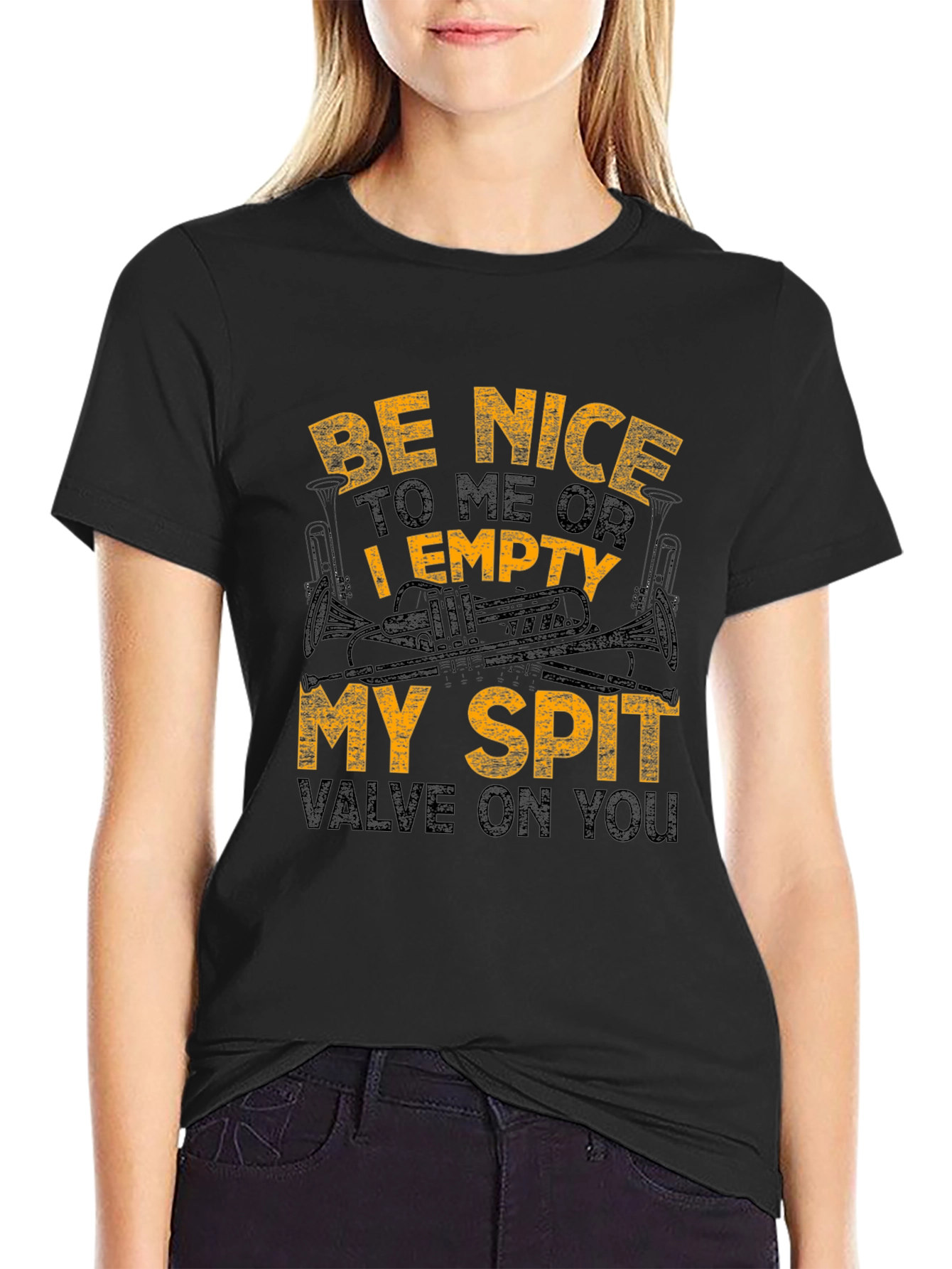 Be Nice Trumpet T-Shirt