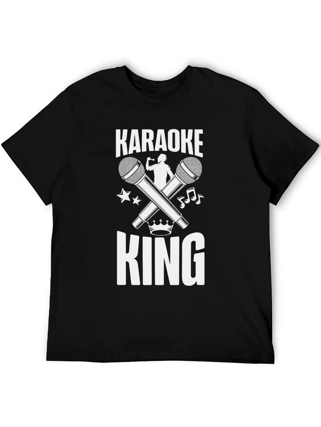 Karaoke King T-Shirt - Music Lover Tee