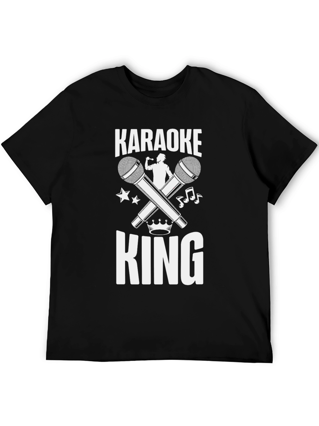 Karaoke King T-Shirt - Music Lover Tee