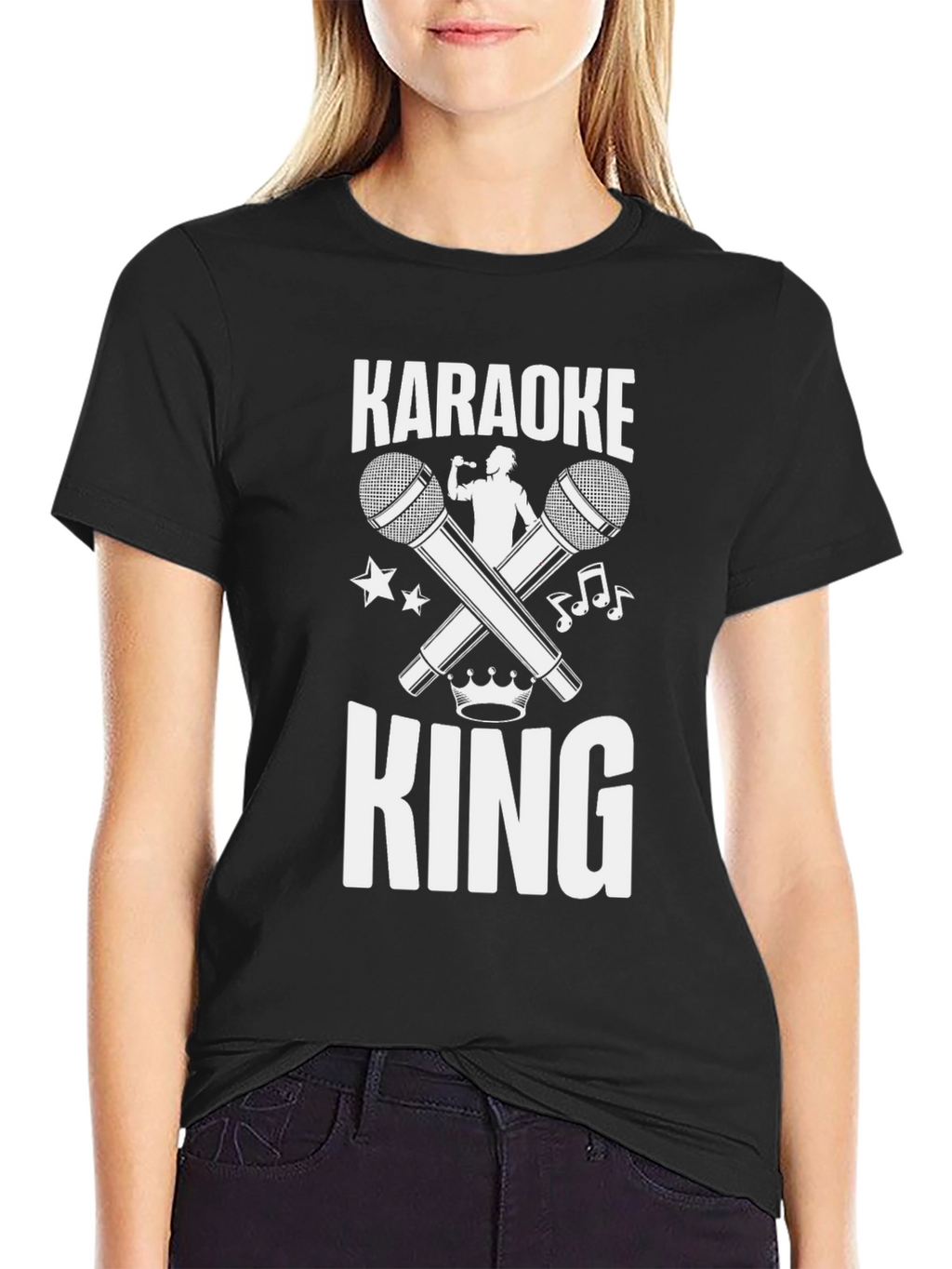 Karaoke King T-Shirt - Music Lover Tee
