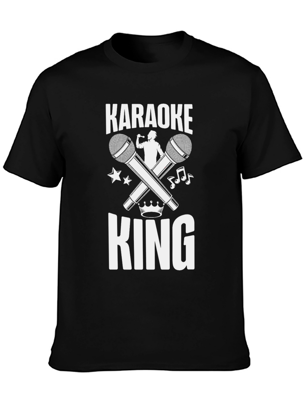 Karaoke King T-Shirt - Music Lover Tee