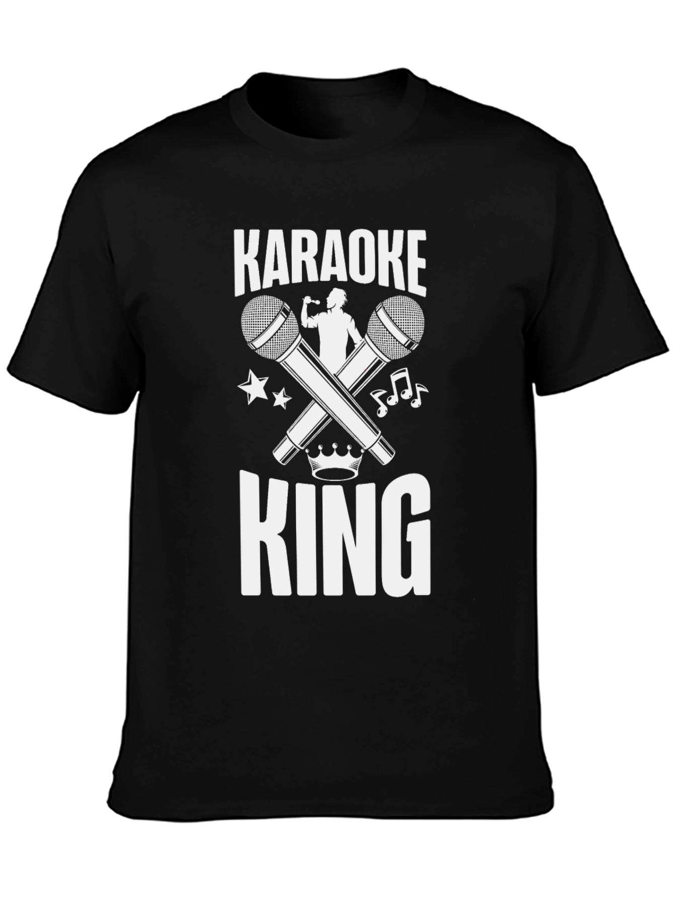 Karaoke King T-Shirt - Music Lover Tee