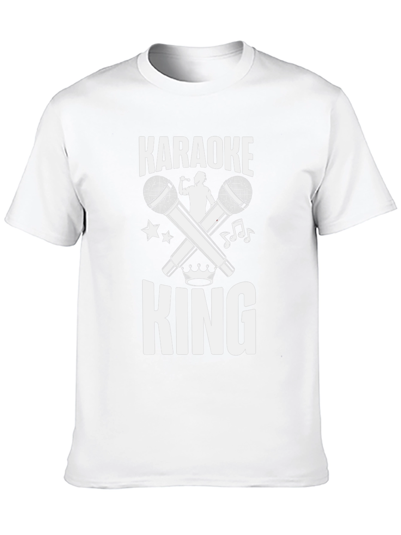 Karaoke King T-Shirt - Music Lover Tee