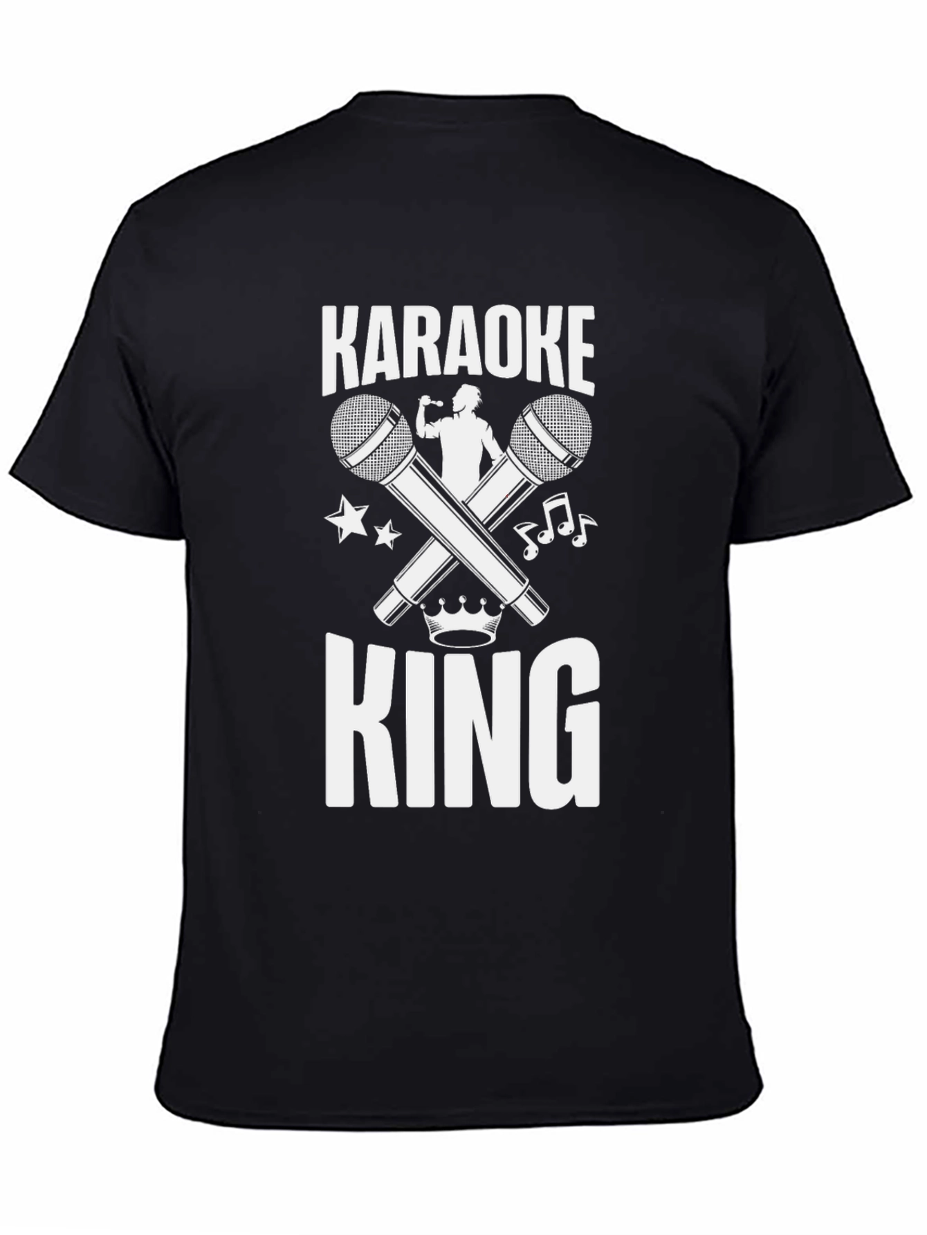 Karaoke King T-Shirt - Music Lover Tee