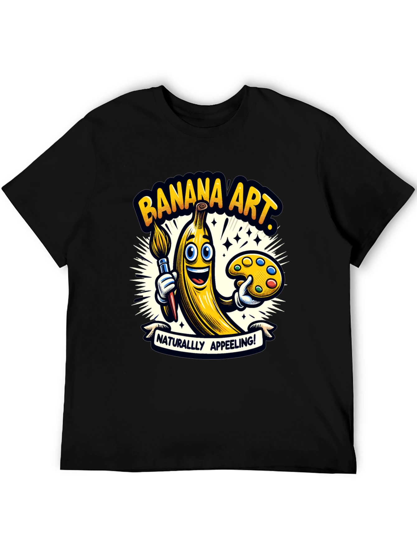 Banana Art T-Shirt - Naturally Appeeling Tee!