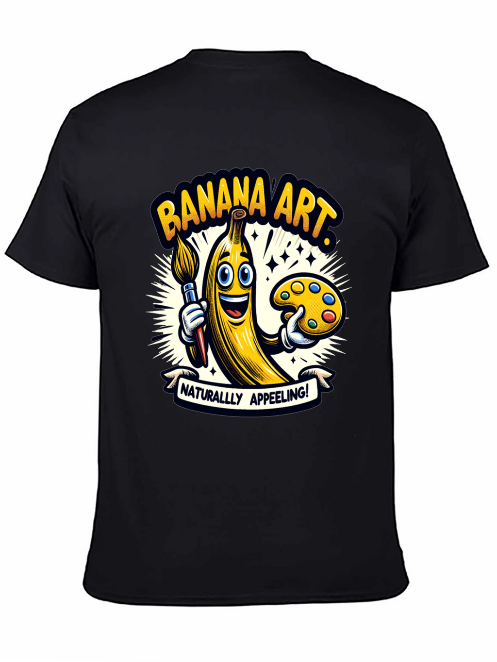 Banana Art T-Shirt - Naturally Appeeling Tee!