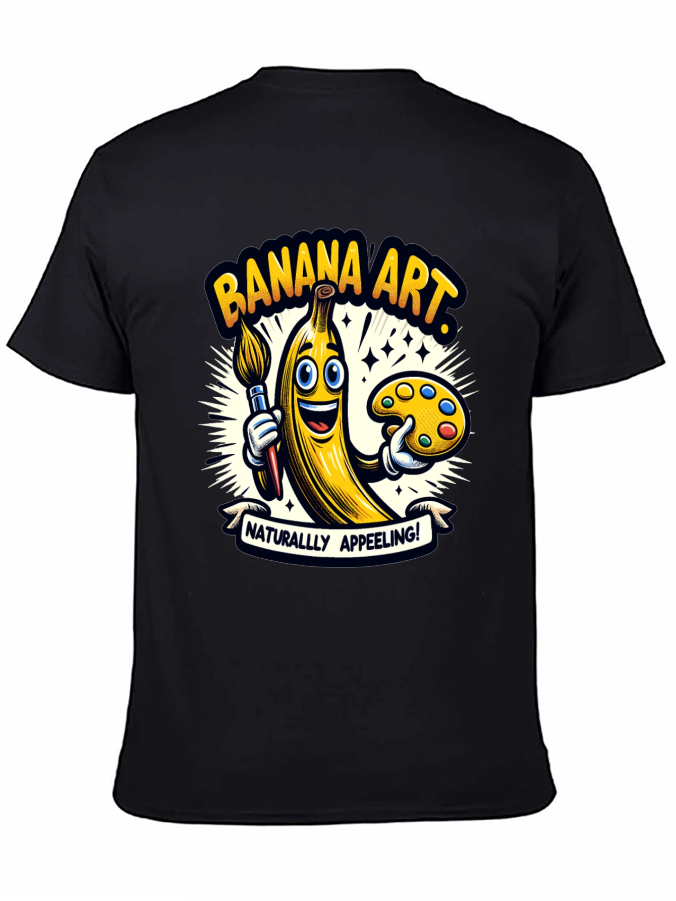 Banana Art T-Shirt - Naturally Appeeling Tee!