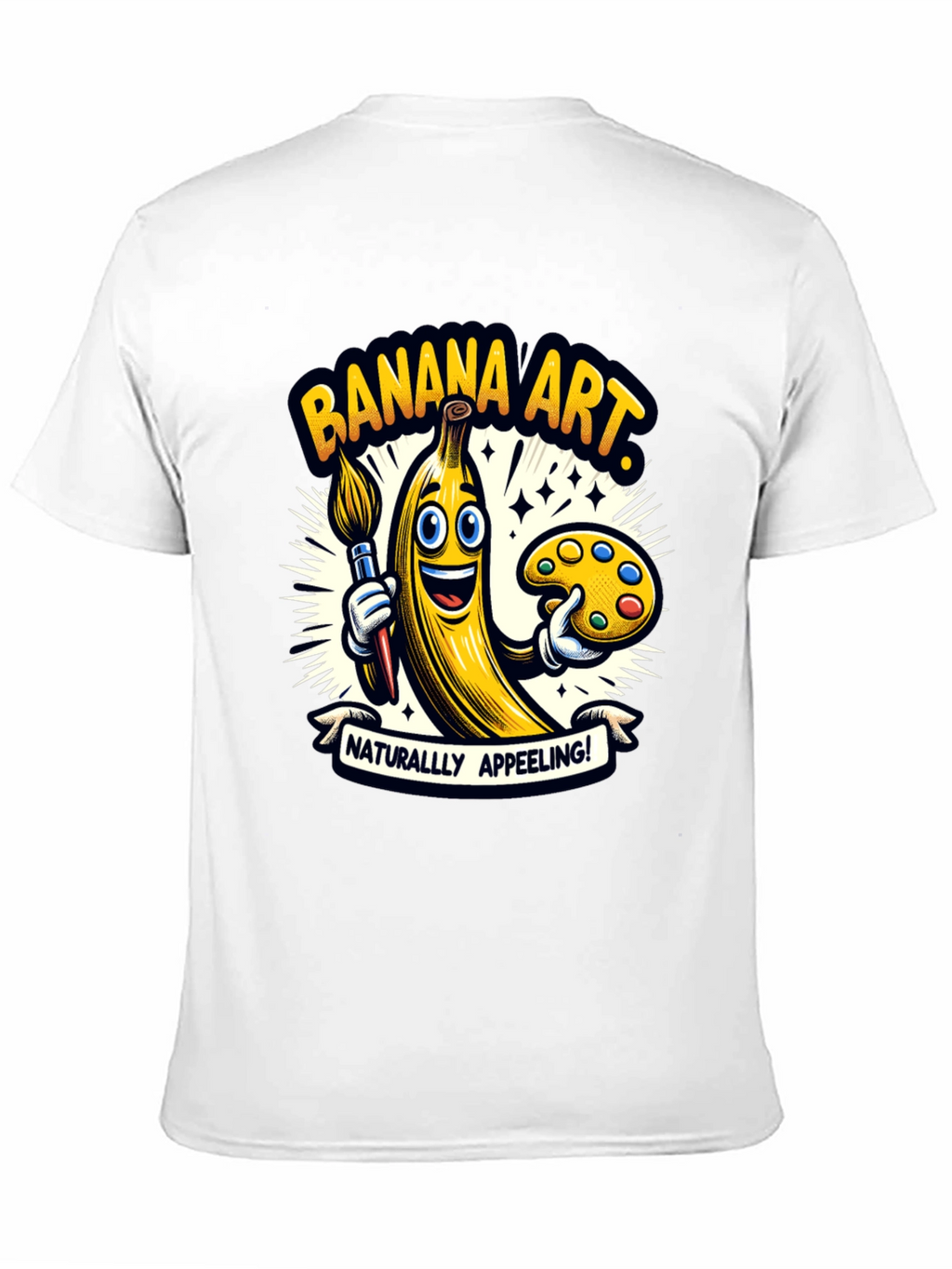 Banana Art T-Shirt - Naturally Appeeling Tee!