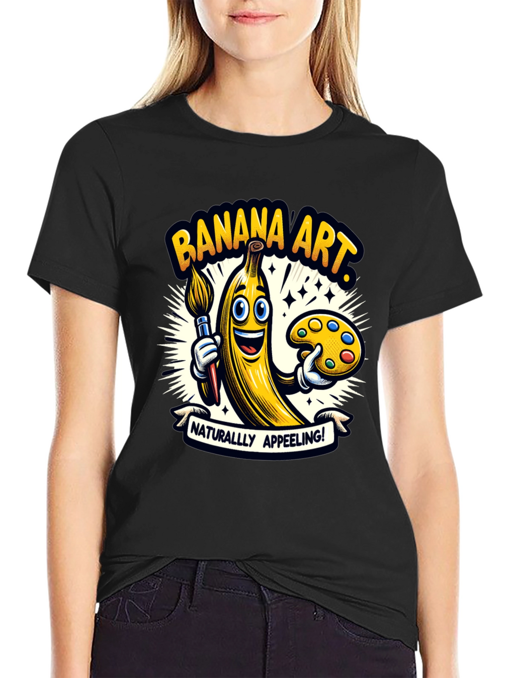 Banana Art T-Shirt - Naturally Appeeling Tee!