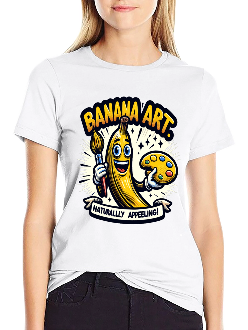 Banana Art T-Shirt - Naturally Appeeling Tee!
