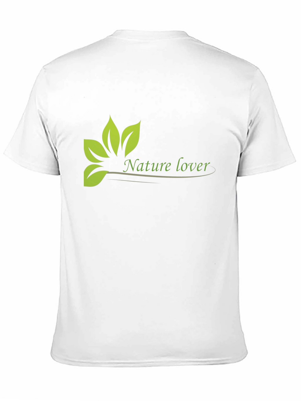 Nature Lover Graphic Tee - Black Cotton T-Shirt
