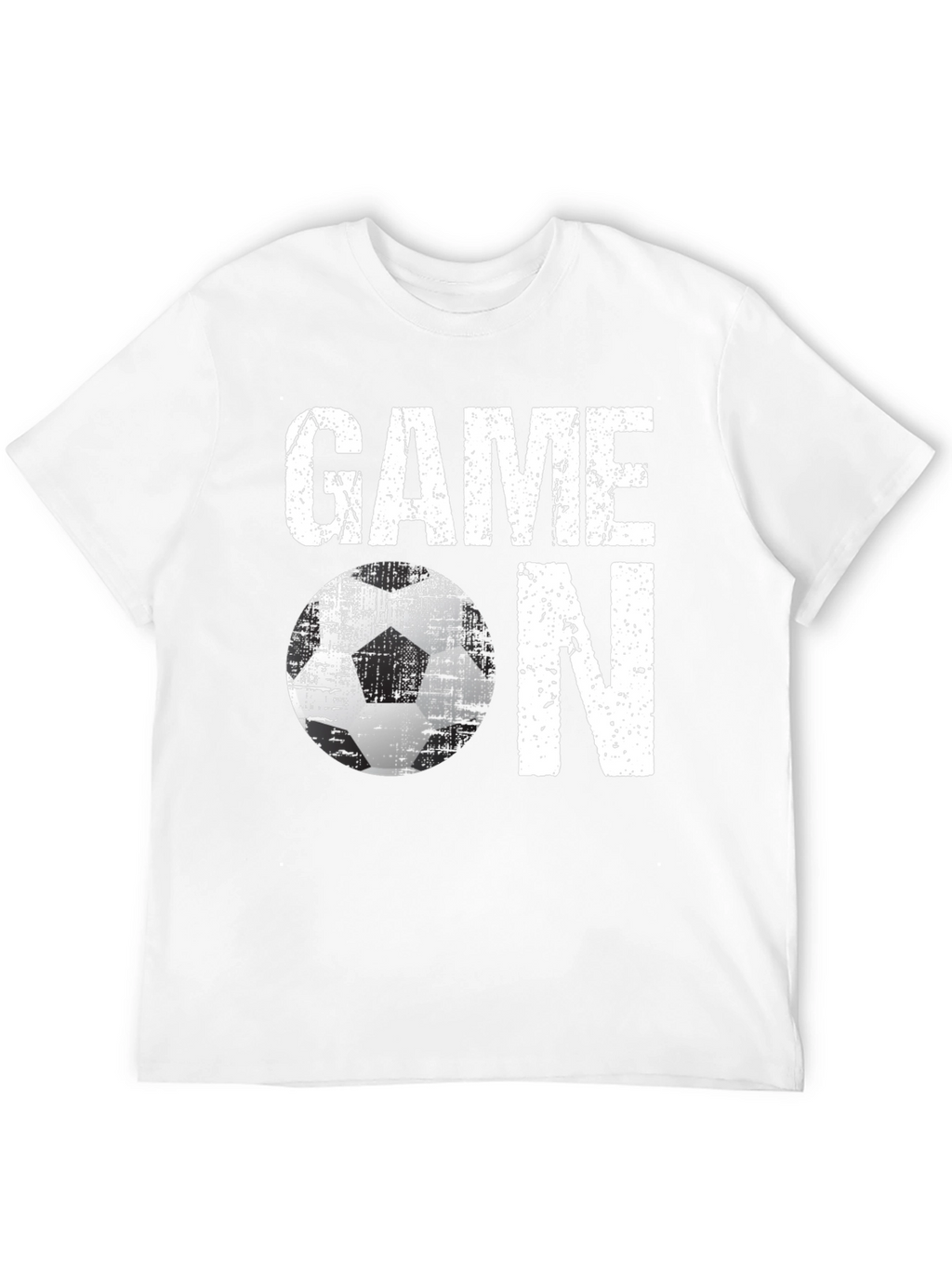 Game On Soccer T-Shirt - Distressed Graphic Tee