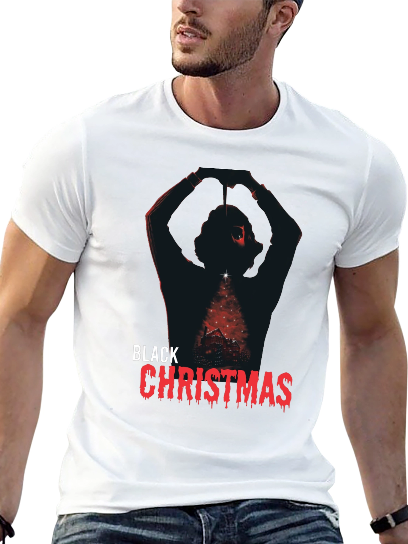 Black Christmas Graphic T-Shirt