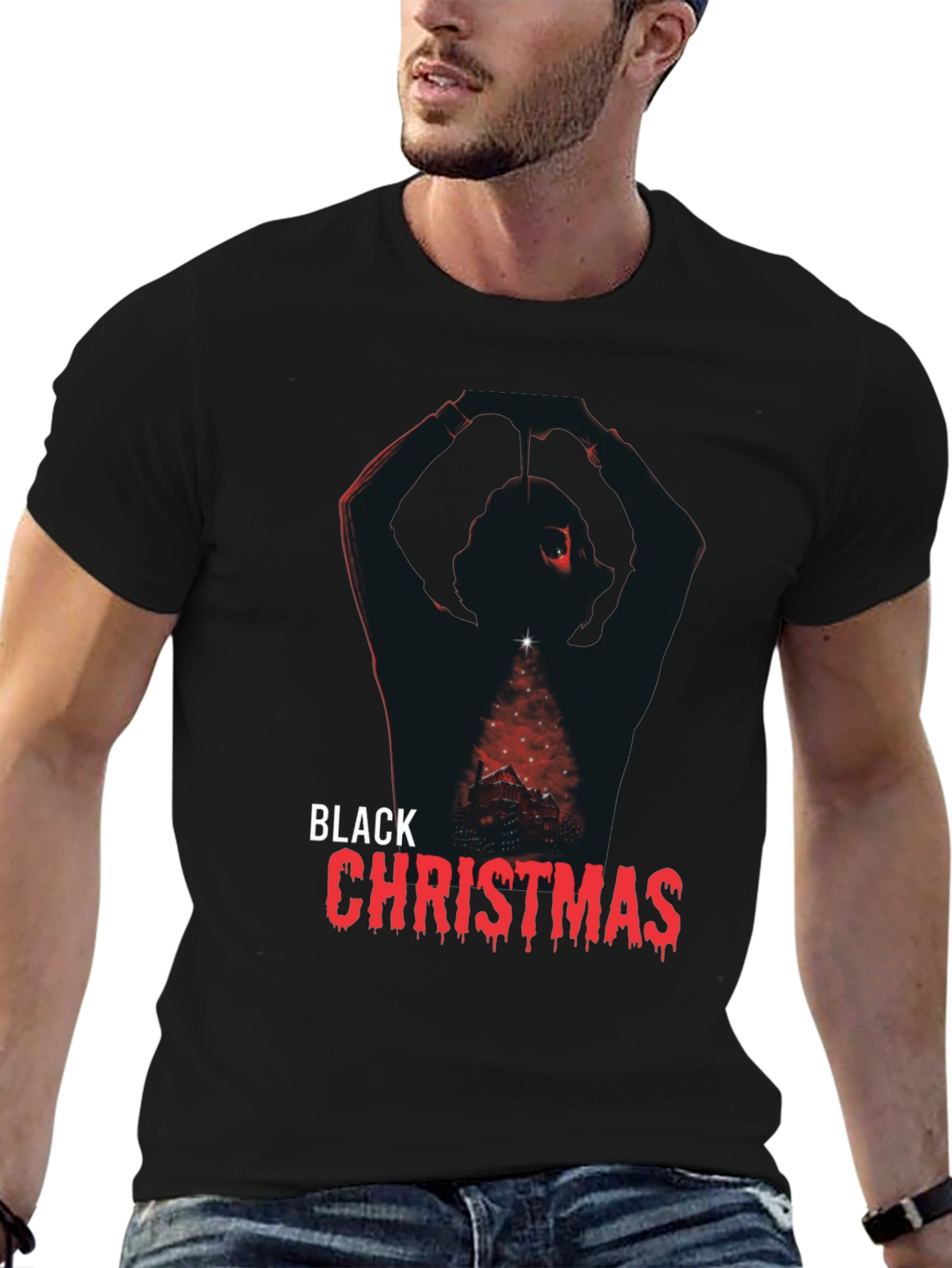 Black Christmas Graphic T-Shirt
