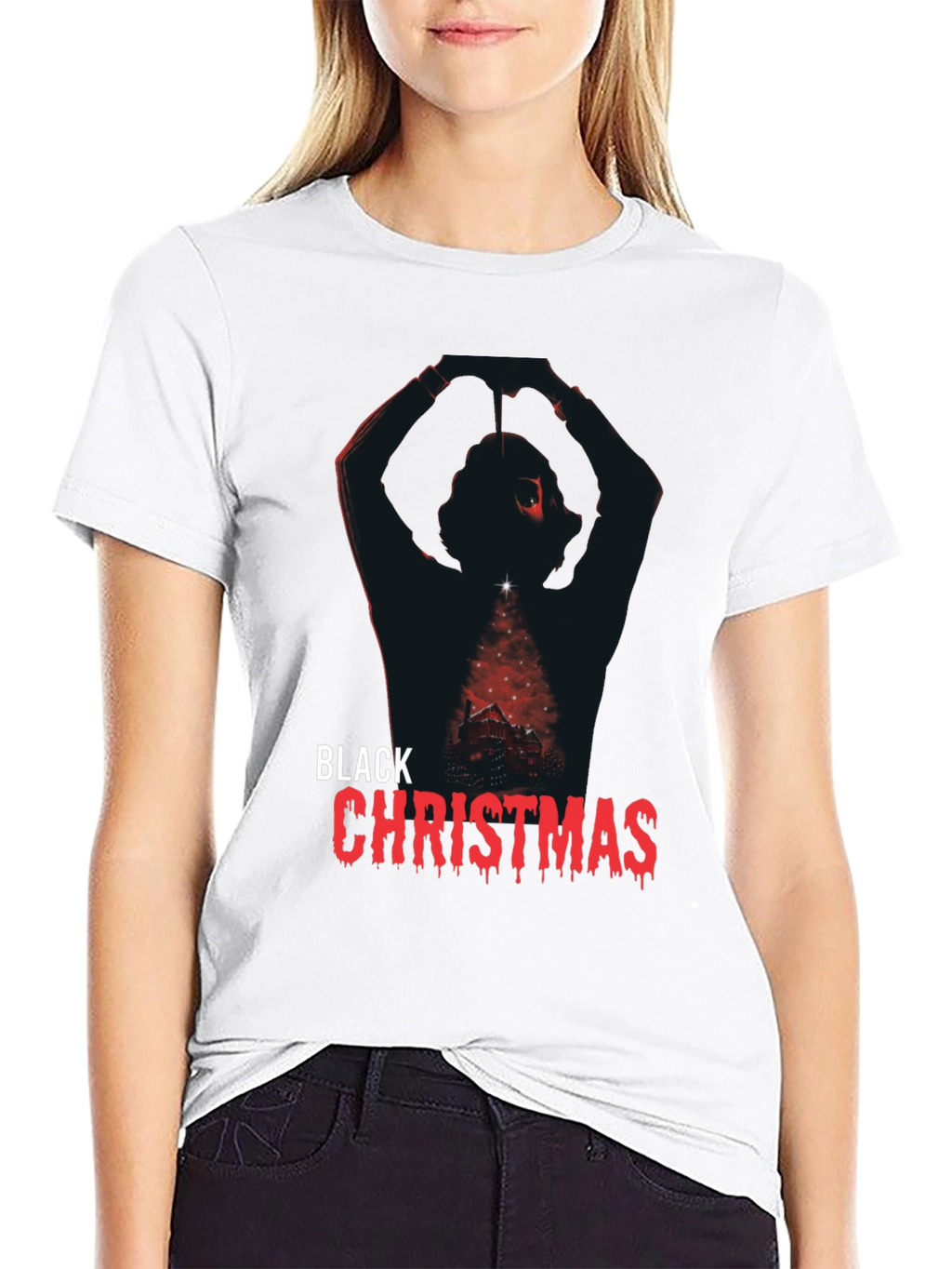 Black Christmas Graphic T-Shirt