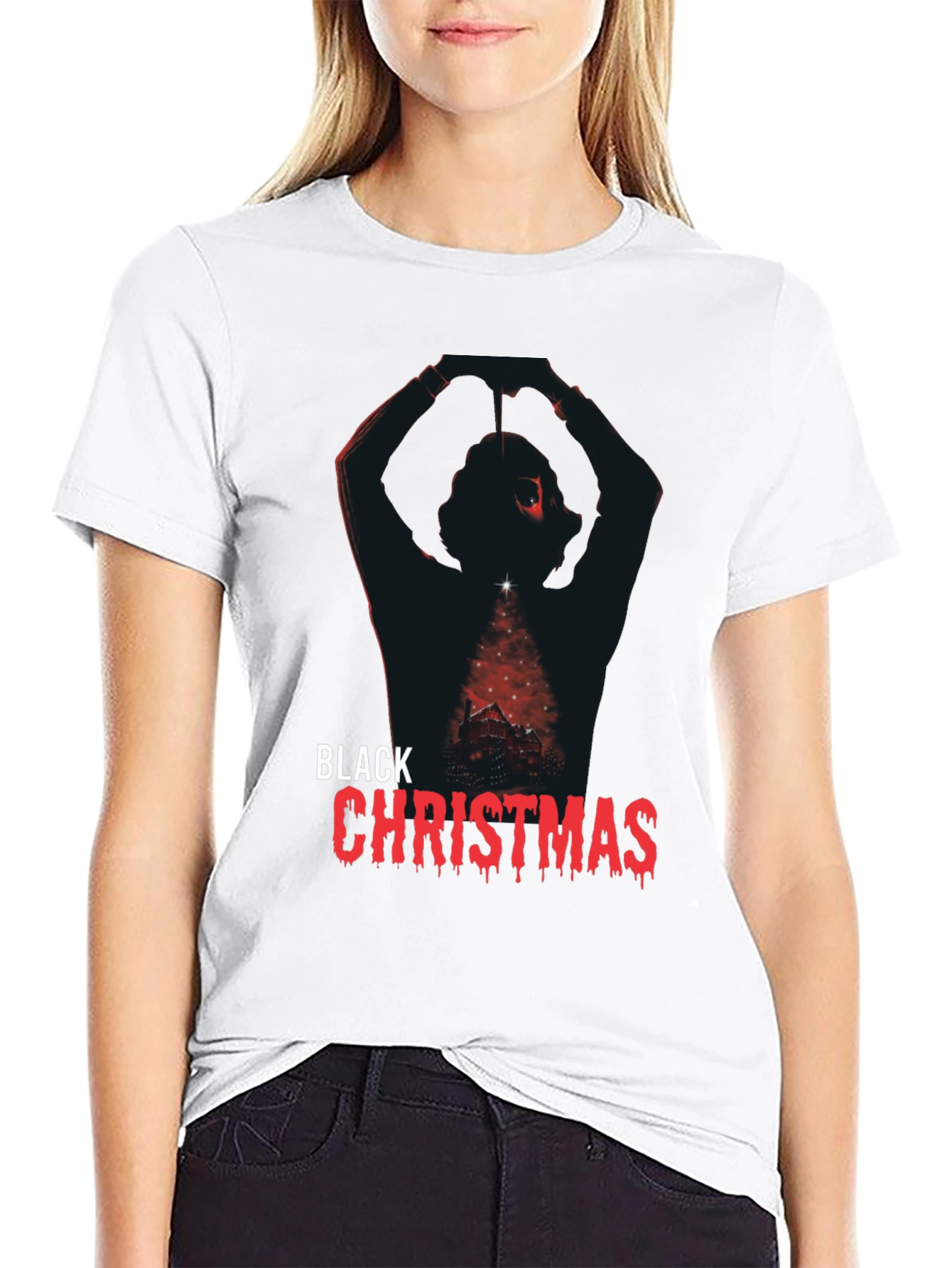 Black Christmas Graphic T-Shirt