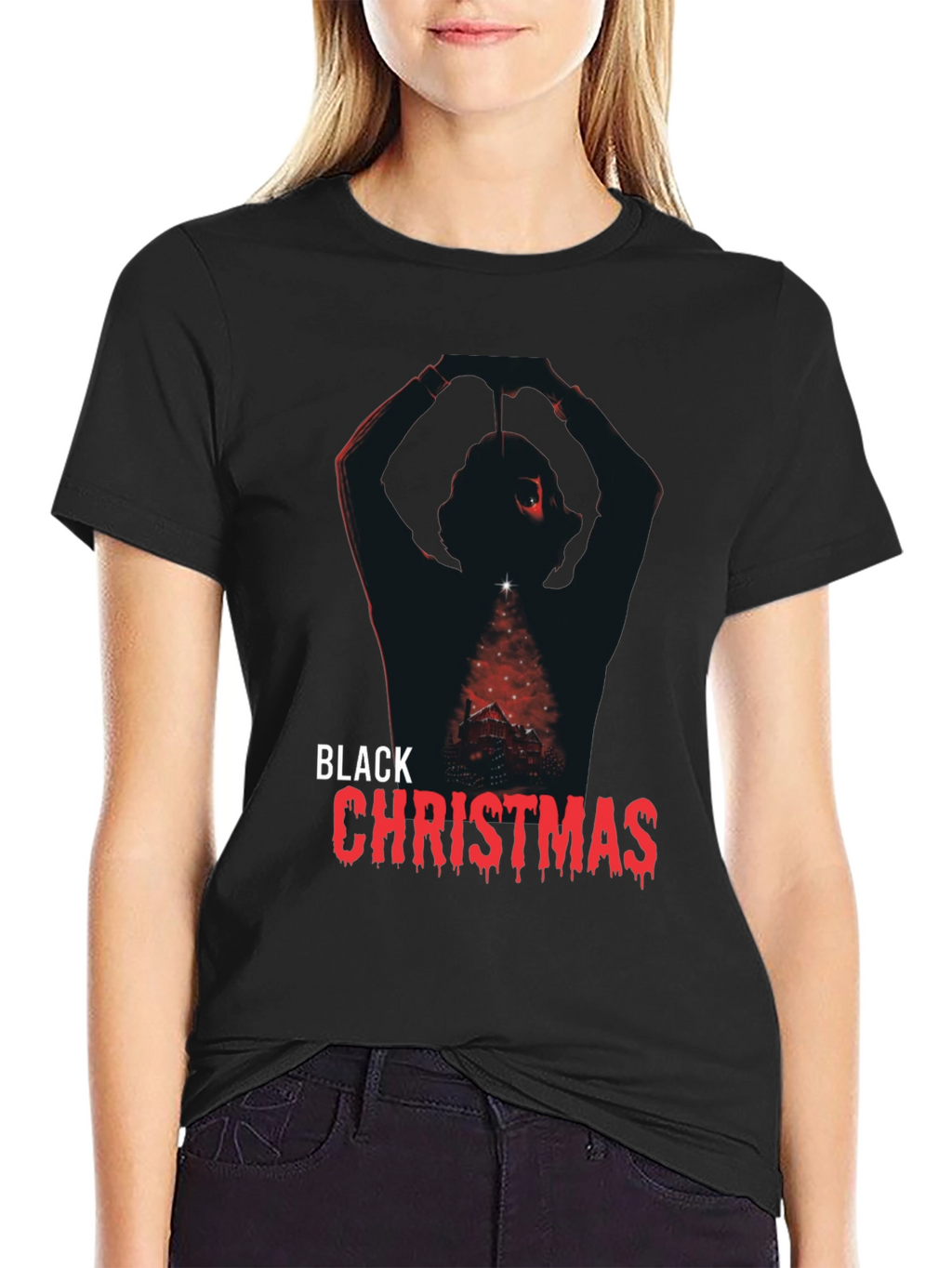 Black Christmas Graphic T-Shirt