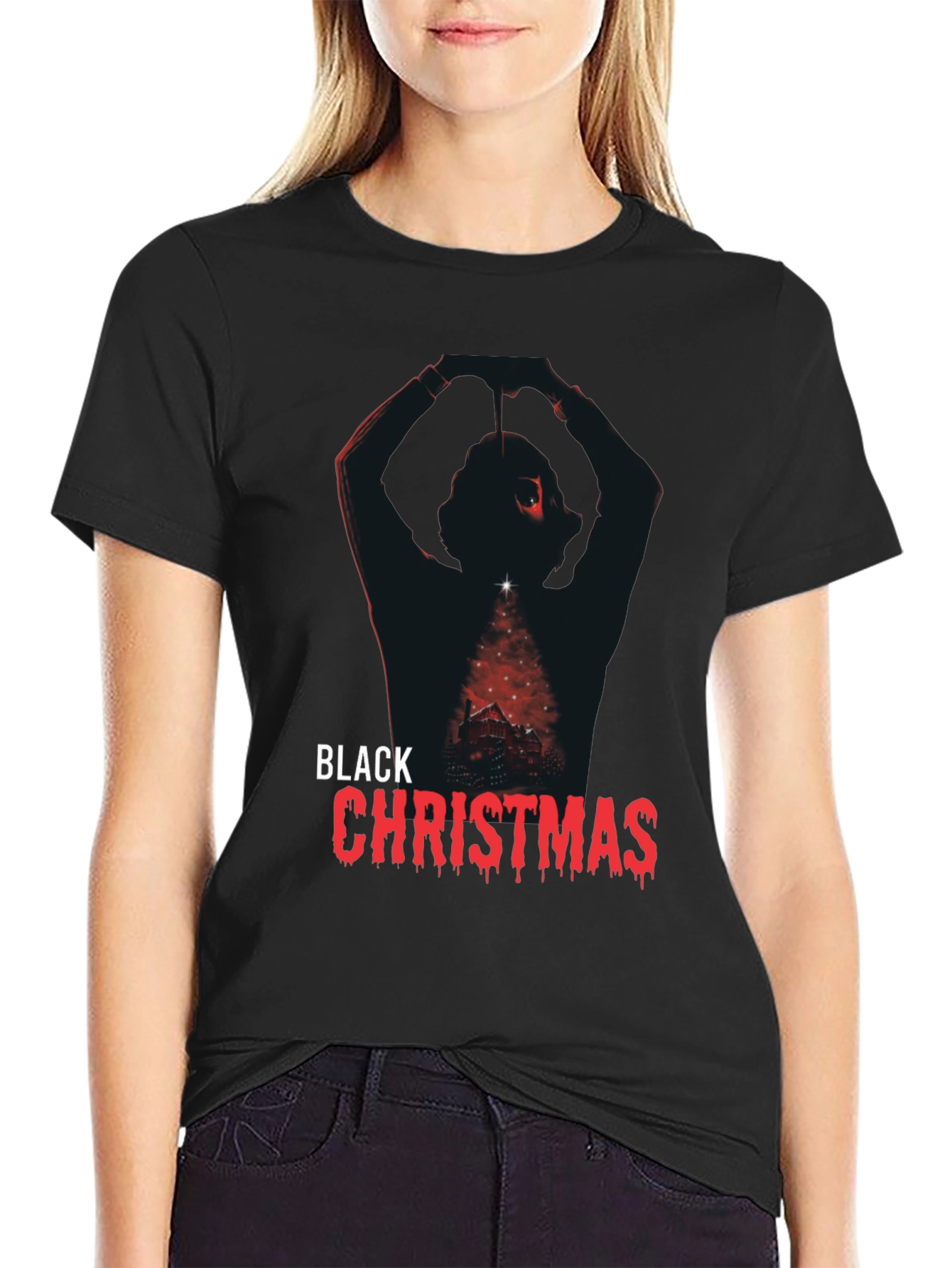 Black Christmas Graphic T-Shirt
