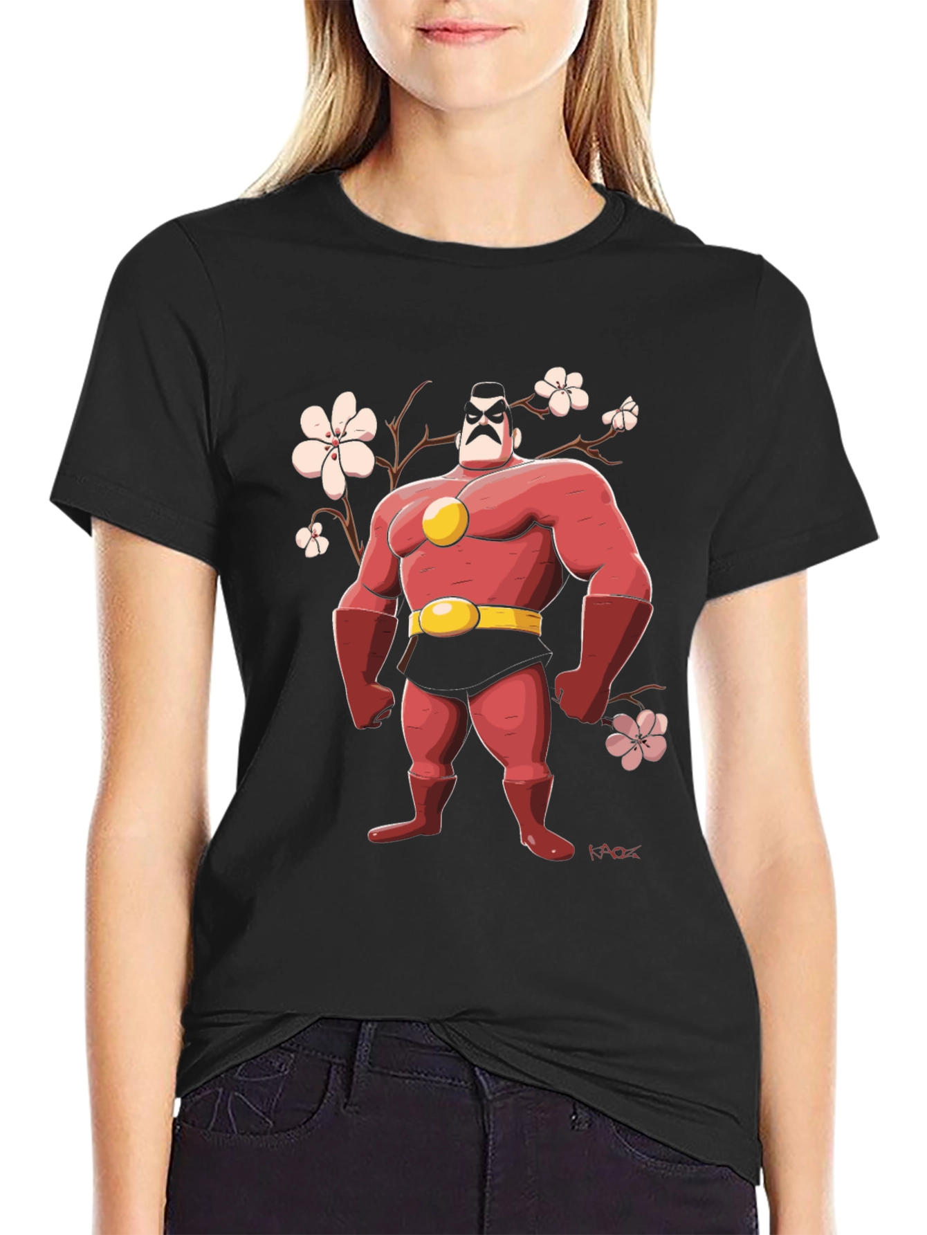 Sakura Superhero Graphic Tee