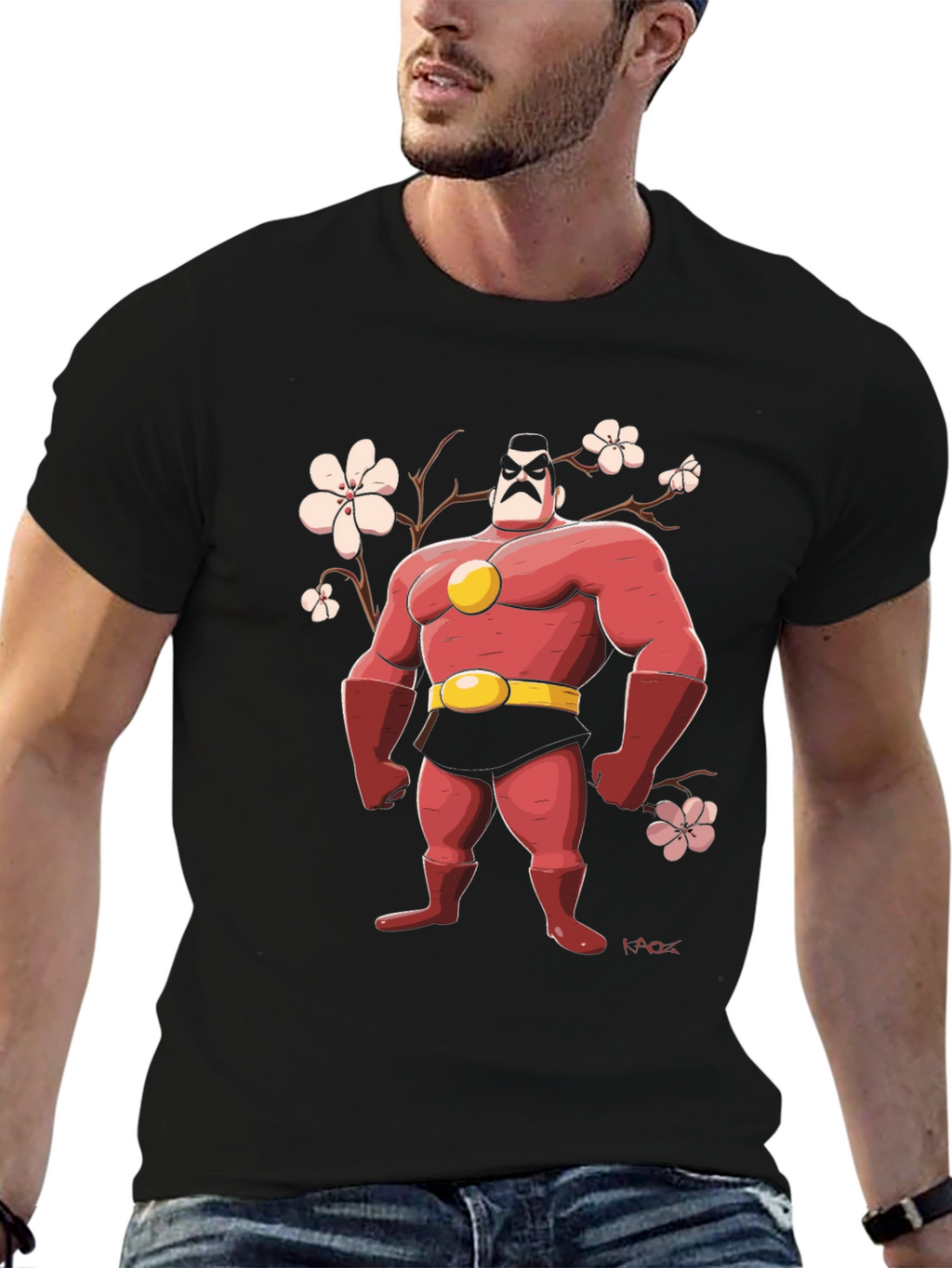 Sakura Superhero Graphic Tee