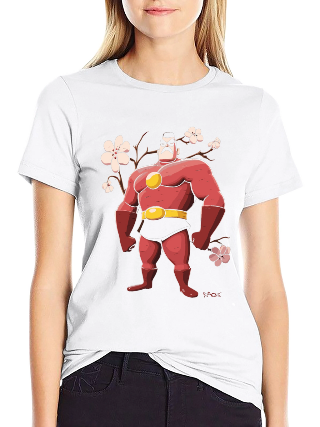 Sakura Superhero Graphic Tee