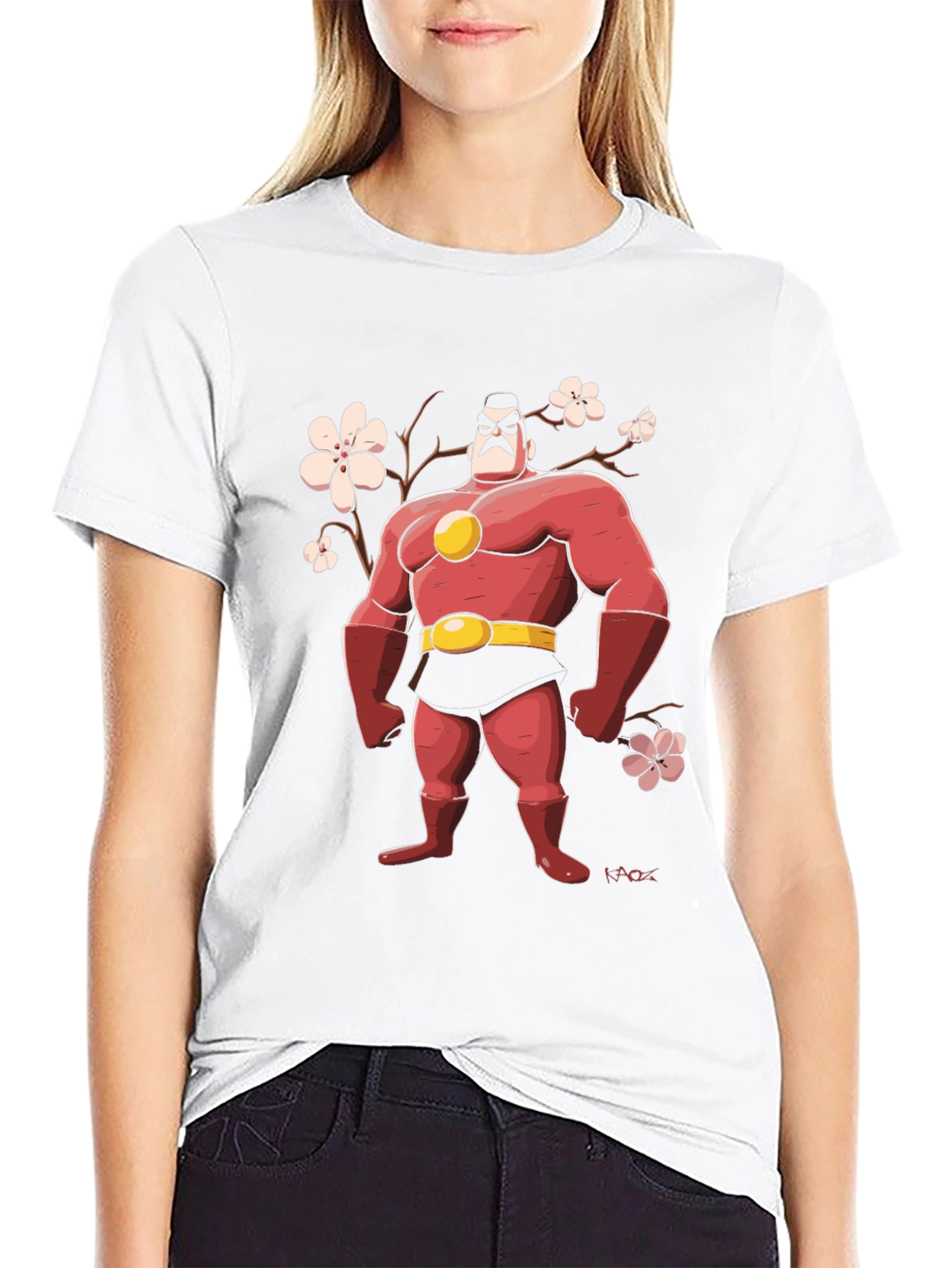 Sakura Superhero Graphic Tee