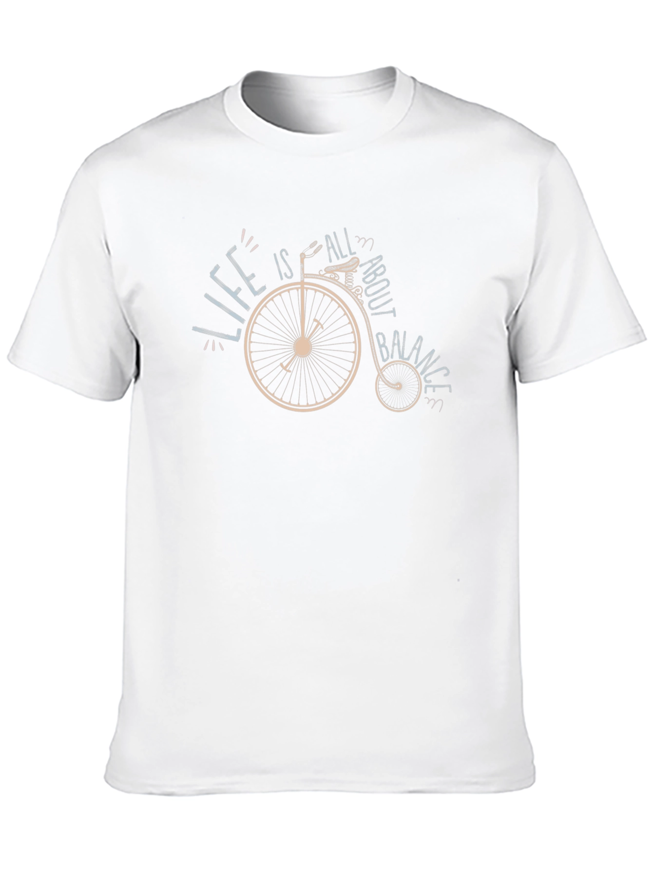 Life is All About Balance Black T-Shirt