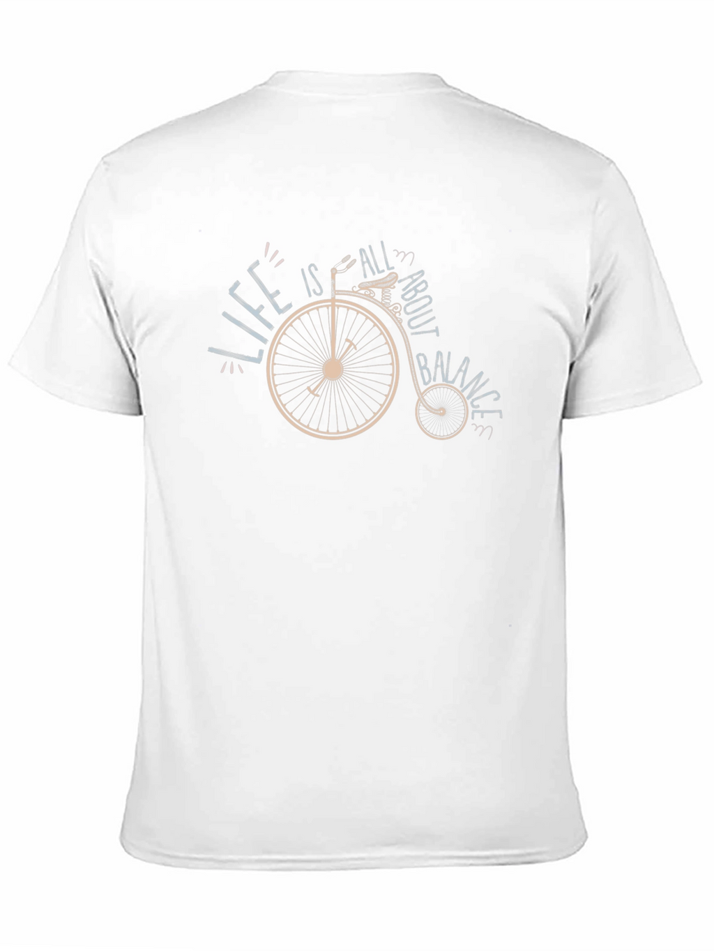 Life is All About Balance Black T-Shirt