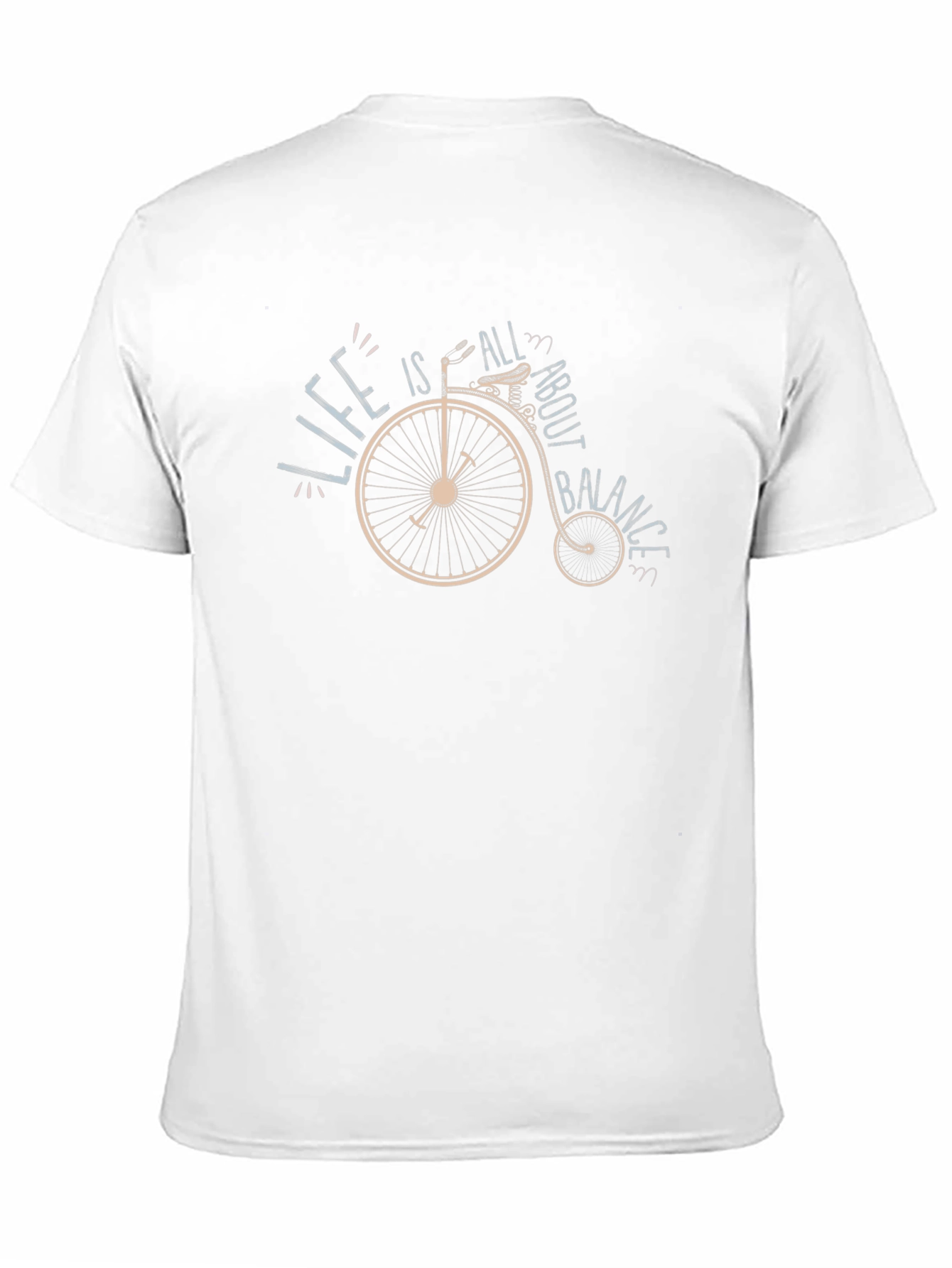 Life is All About Balance Black T-Shirt