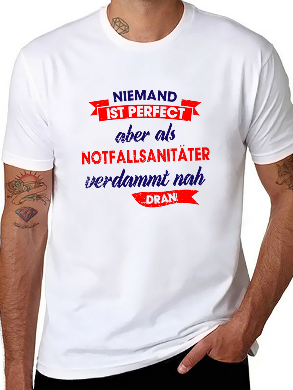 Niemand ist Perfect EMT T-Shirt