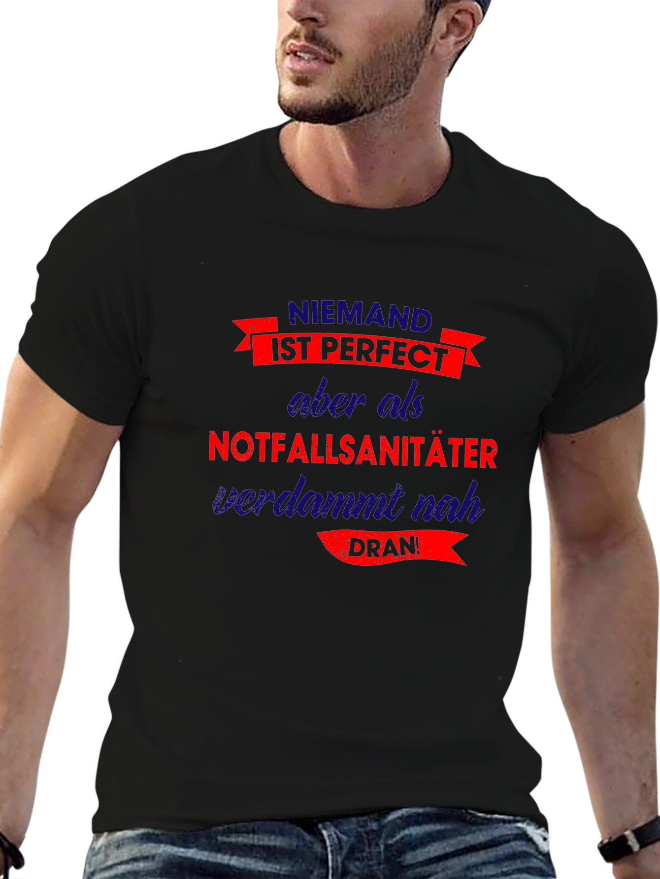Niemand ist Perfect EMT T-Shirt